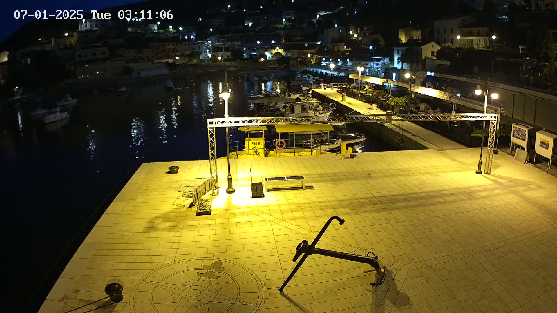 Luka Rabac Port Live Cam - Rabac, Labin, Istria, Croatia