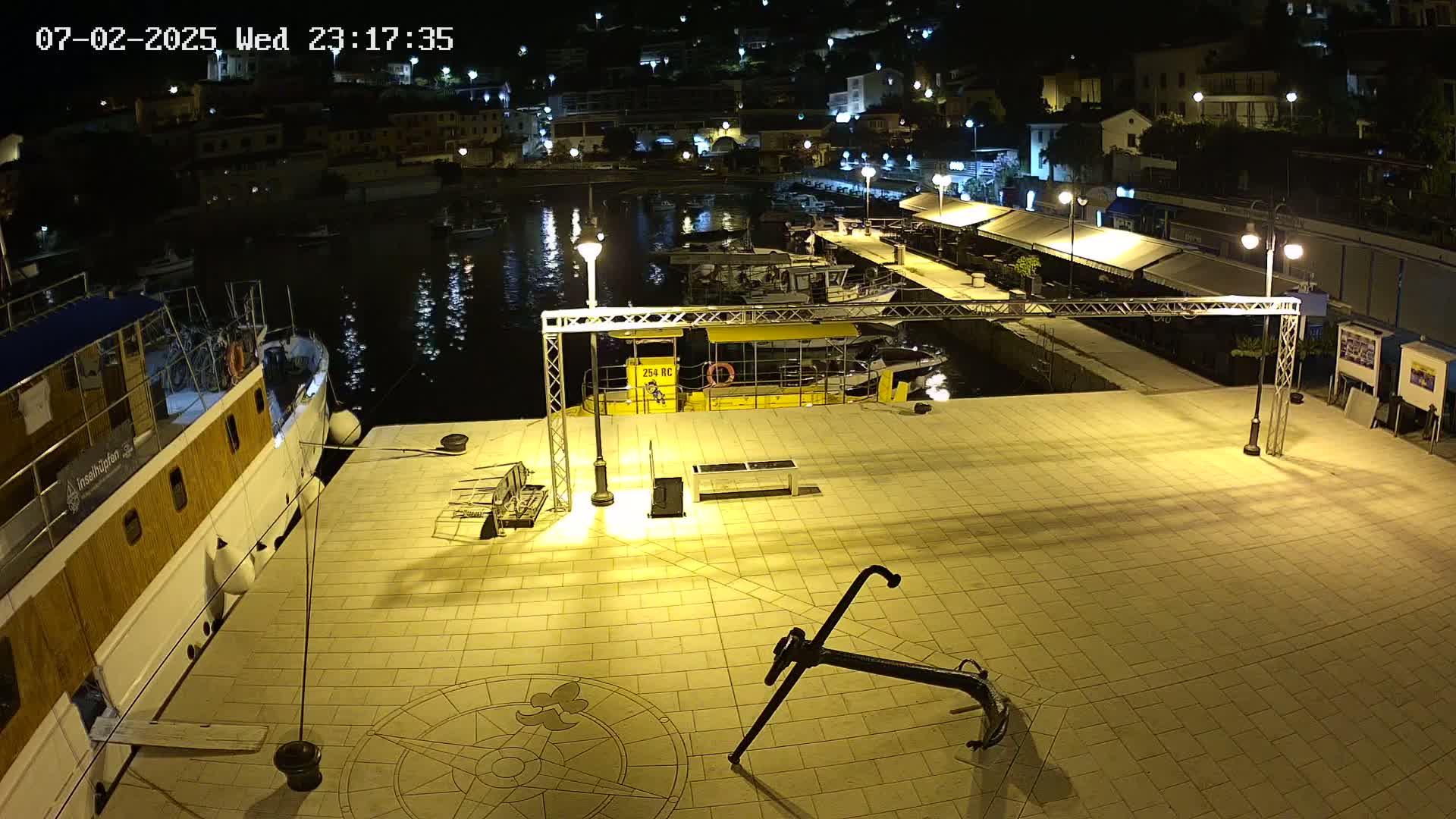 Luka Rabac Port Live Cam - Rabac, Labin, Istria, Croatia