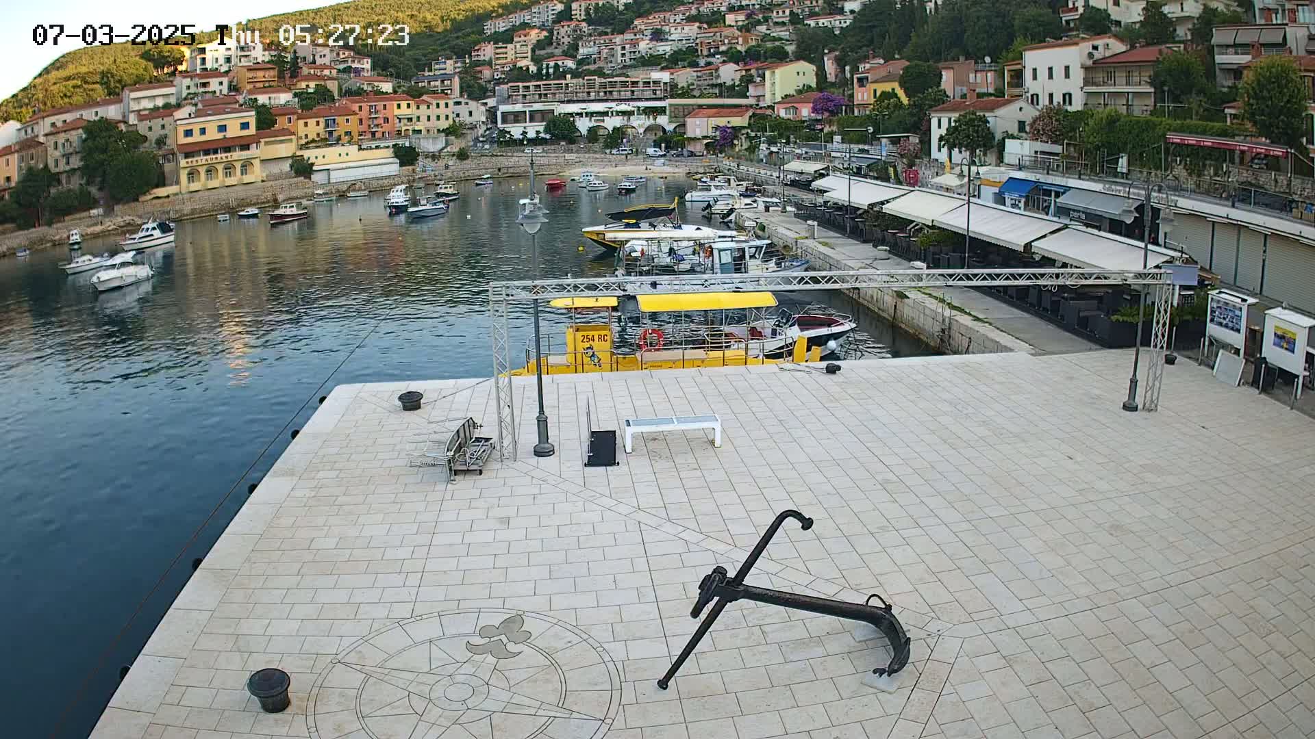 Luka Rabac Port Live Cam - Rabac, Labin, Istria, Croatia