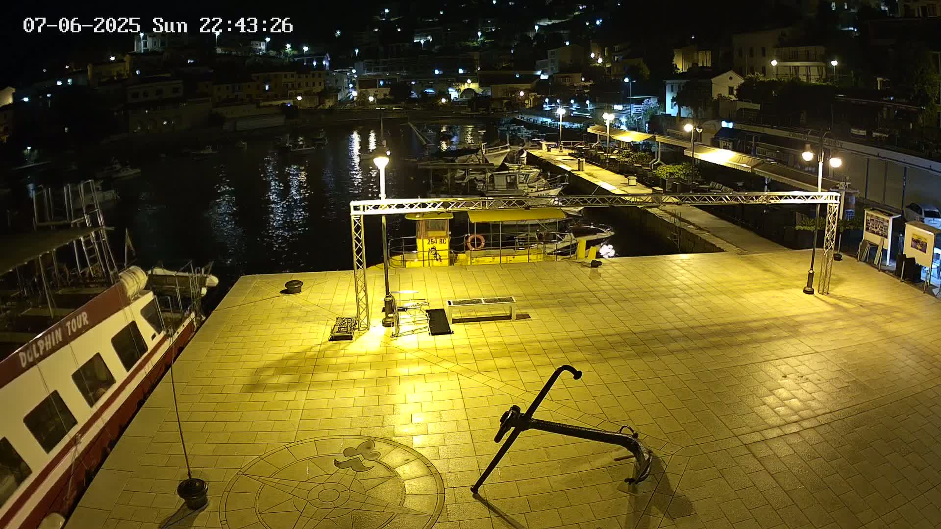 Luka Rabac Port Live Cam - Rabac, Labin, Istria, Croatia