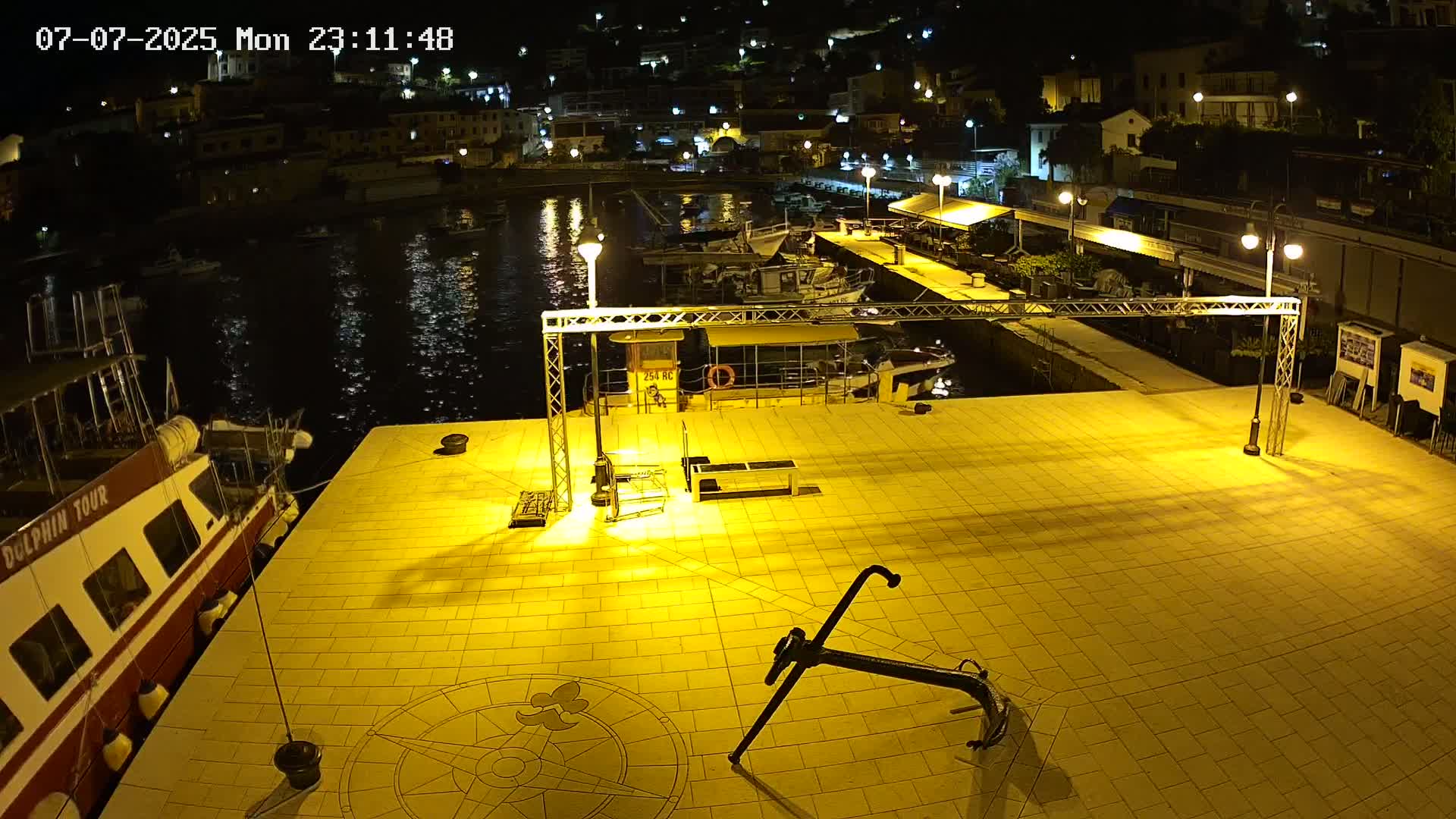 Luka Rabac Port Live Cam - Rabac, Labin, Istria, Croatia