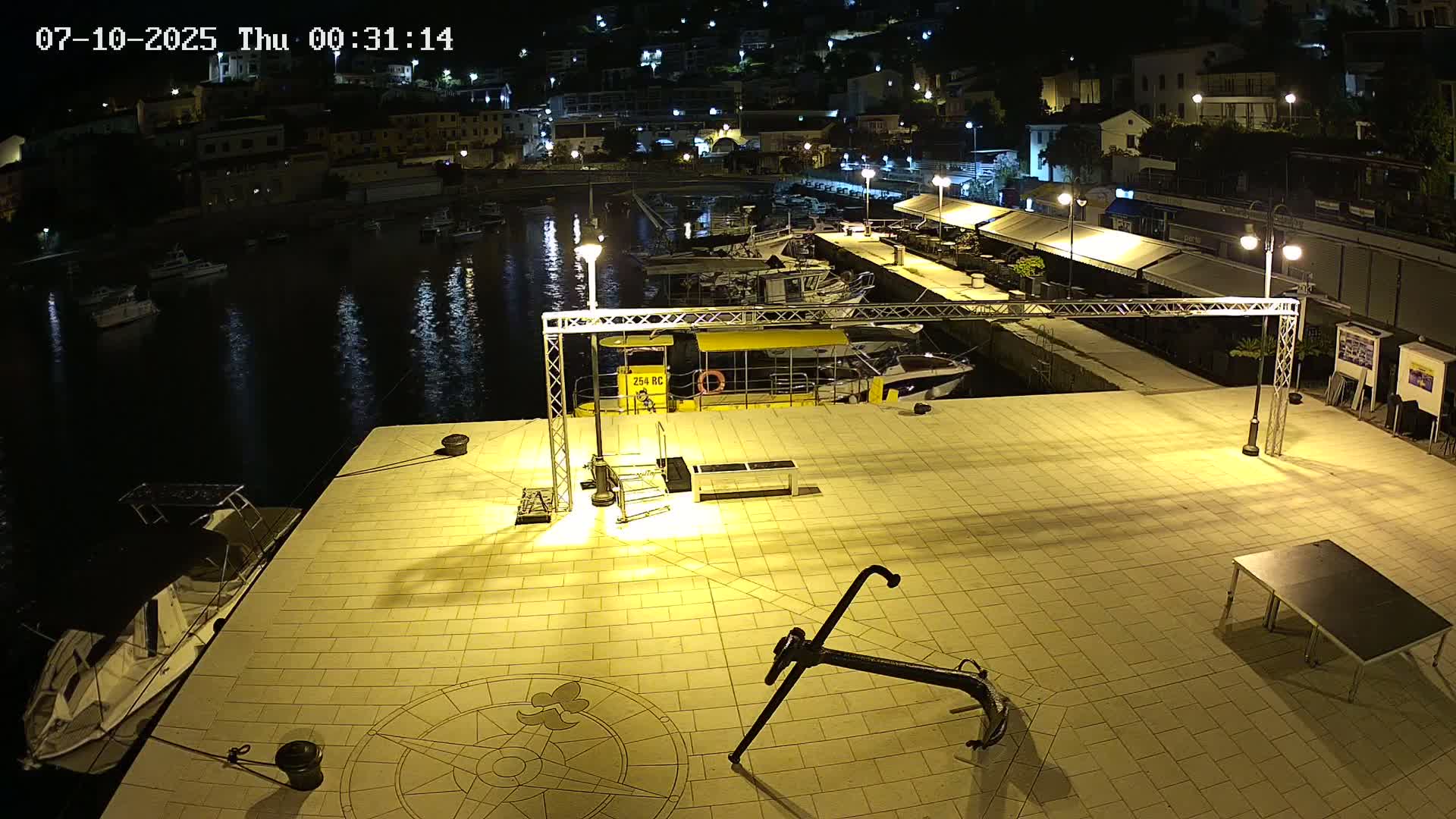 Luka Rabac Port Live Cam - Rabac, Labin, Istria, Croatia