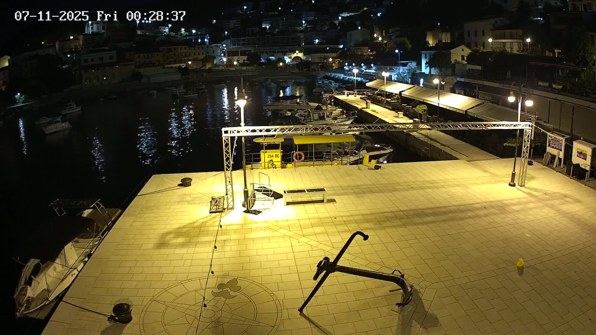 Luka Rabac Port Live Cam - Rabac, Labin, Istria, Croatia
