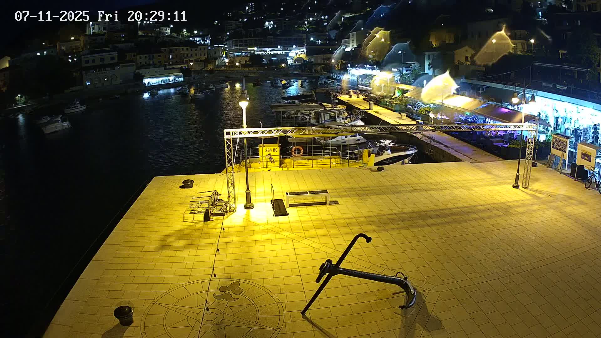 Luka Rabac Port Live Cam - Rabac, Labin, Istria, Croatia