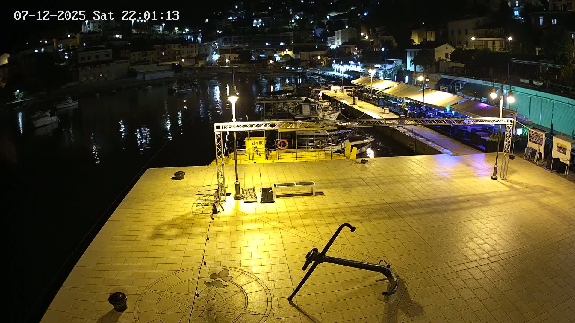 Luka Rabac Port Live Cam - Rabac, Labin, Istria, Croatia