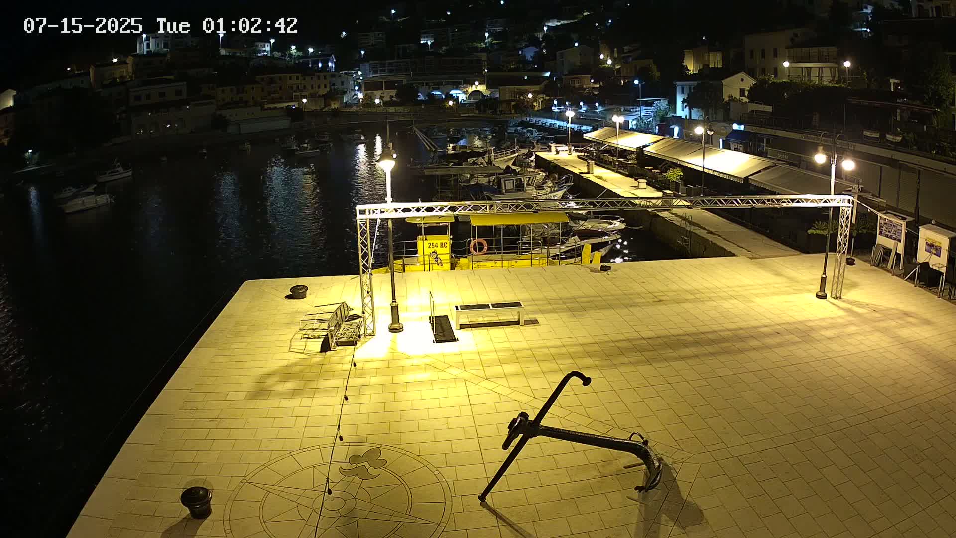 Luka Rabac Port Live Cam - Rabac, Labin, Istria, Croatia