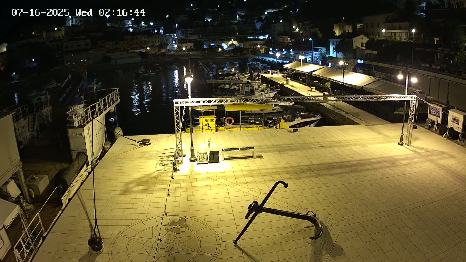 Luka Rabac Port Live Cam - Rabac, Labin, Istria, Croatia