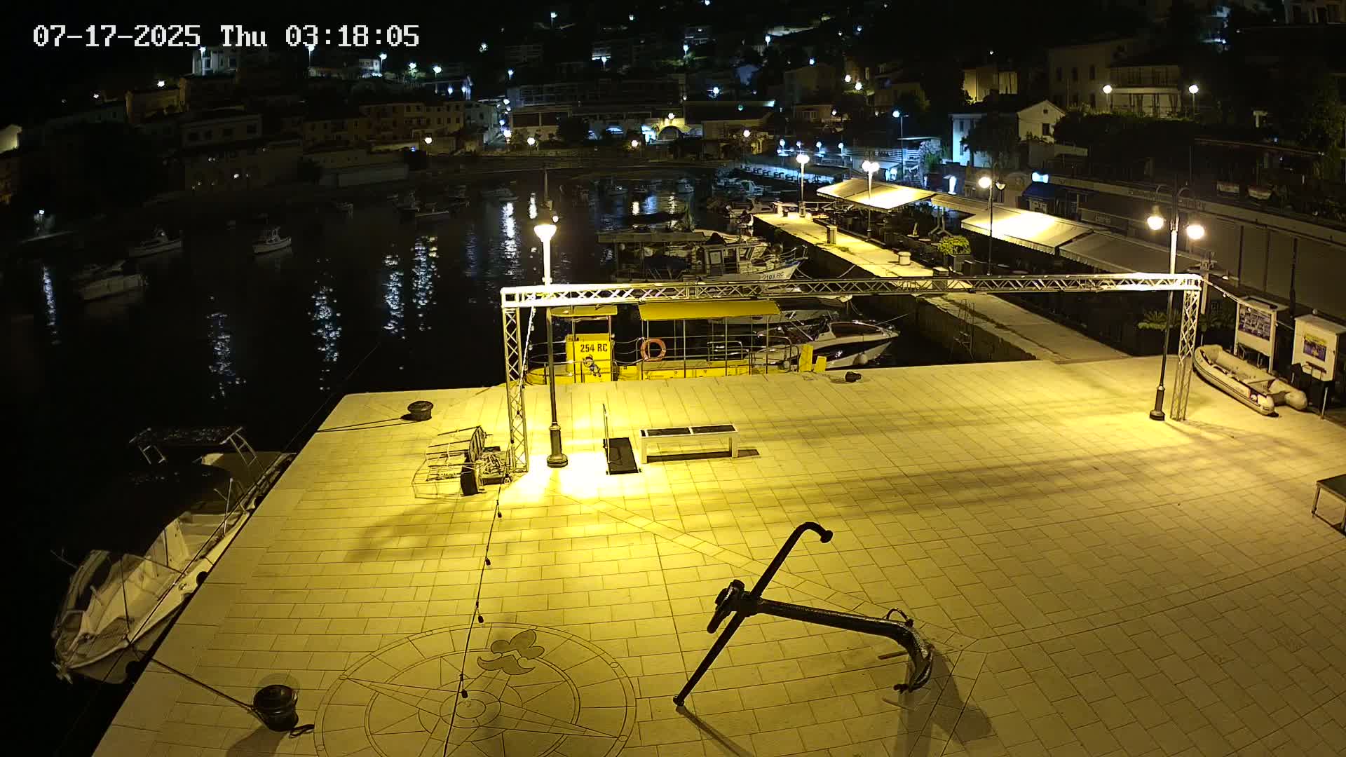 Luka Rabac Port Live Cam - Rabac, Labin, Istria, Croatia