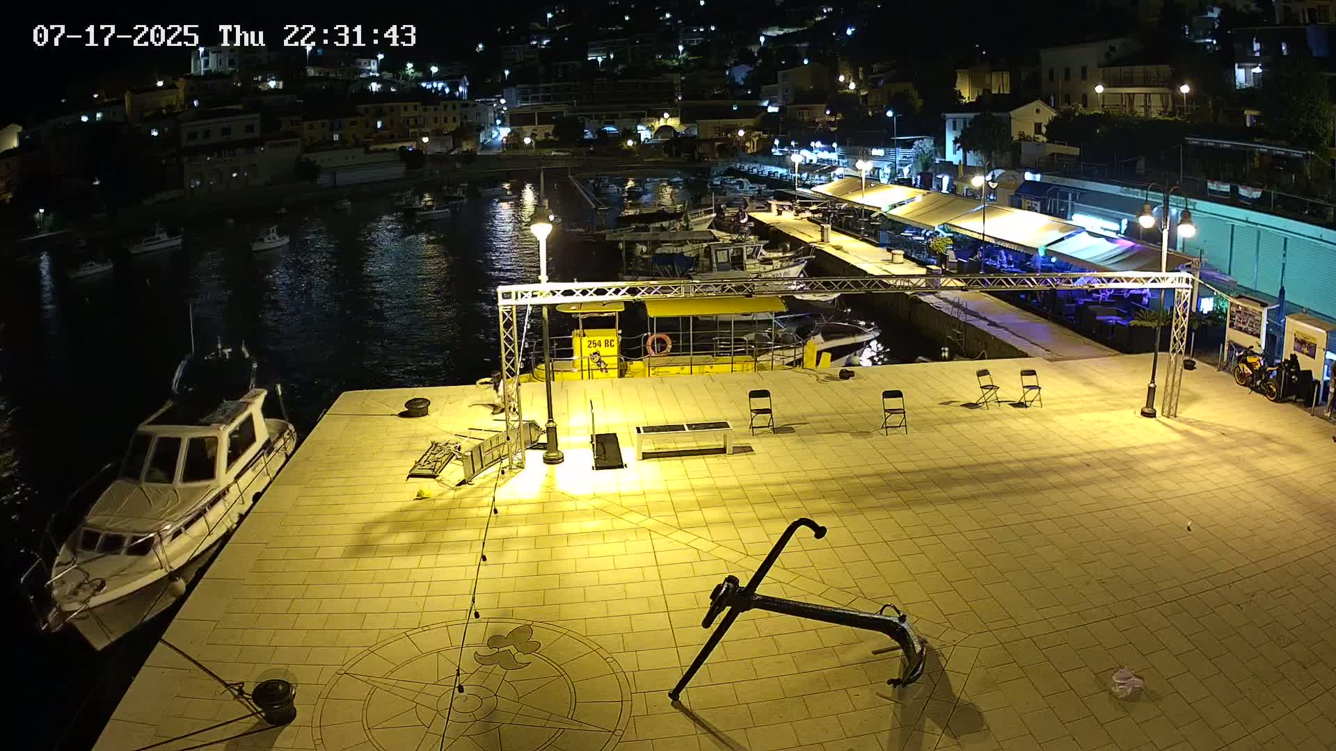 Luka Rabac Port Live Cam - Rabac, Labin, Istria, Croatia