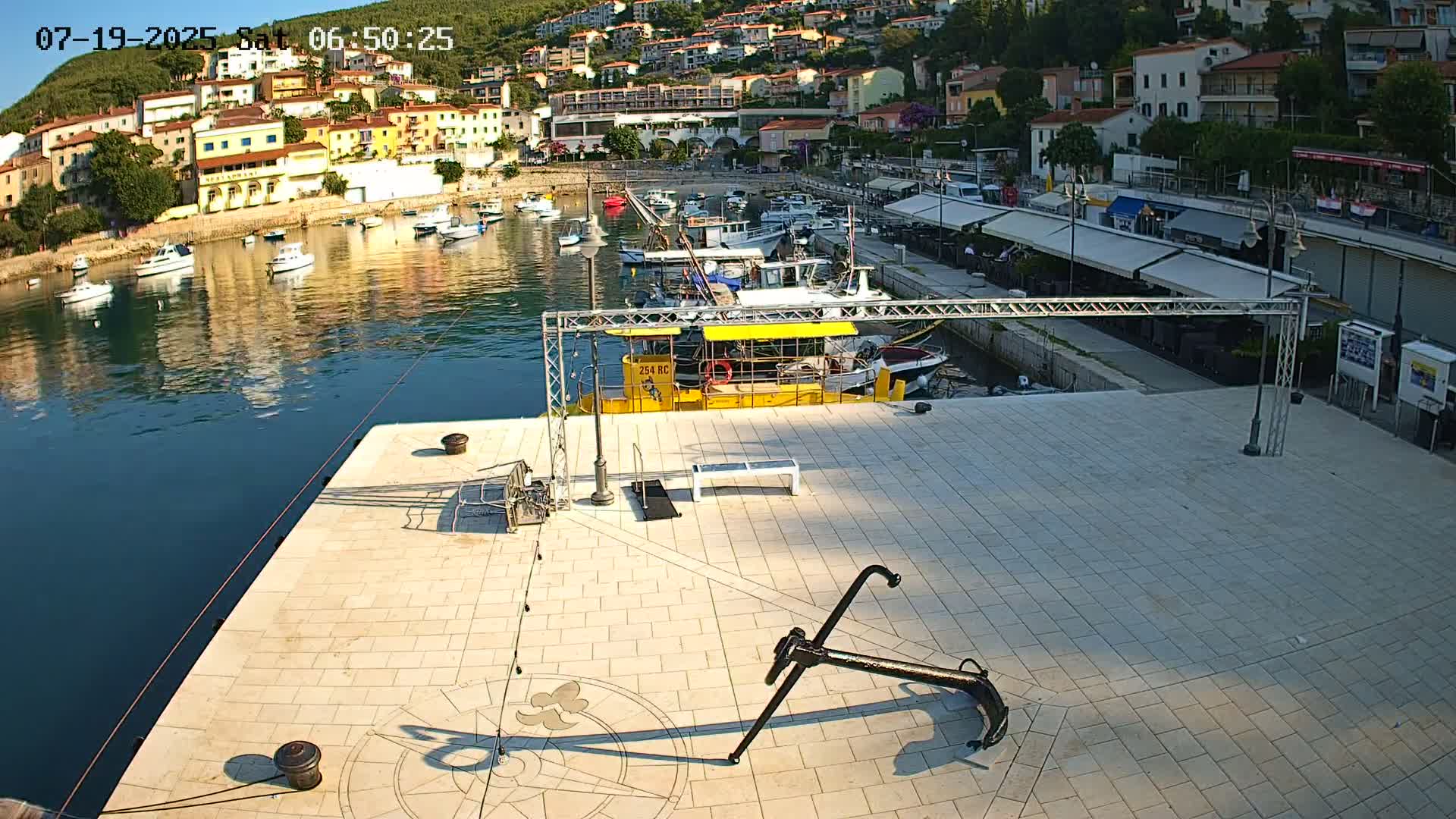 Luka Rabac Port Live Cam - Rabac, Labin, Istria, Croatia