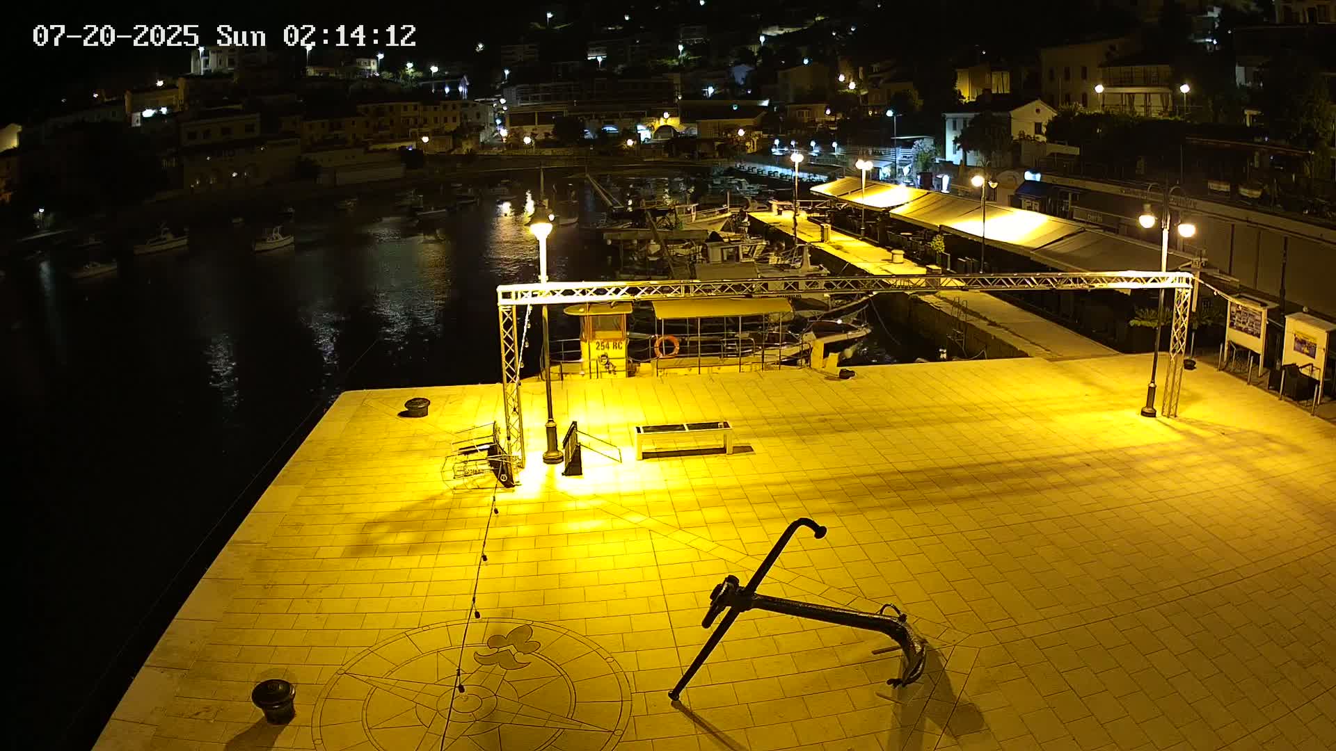 Luka Rabac Port Live Cam - Rabac, Labin, Istria, Croatia