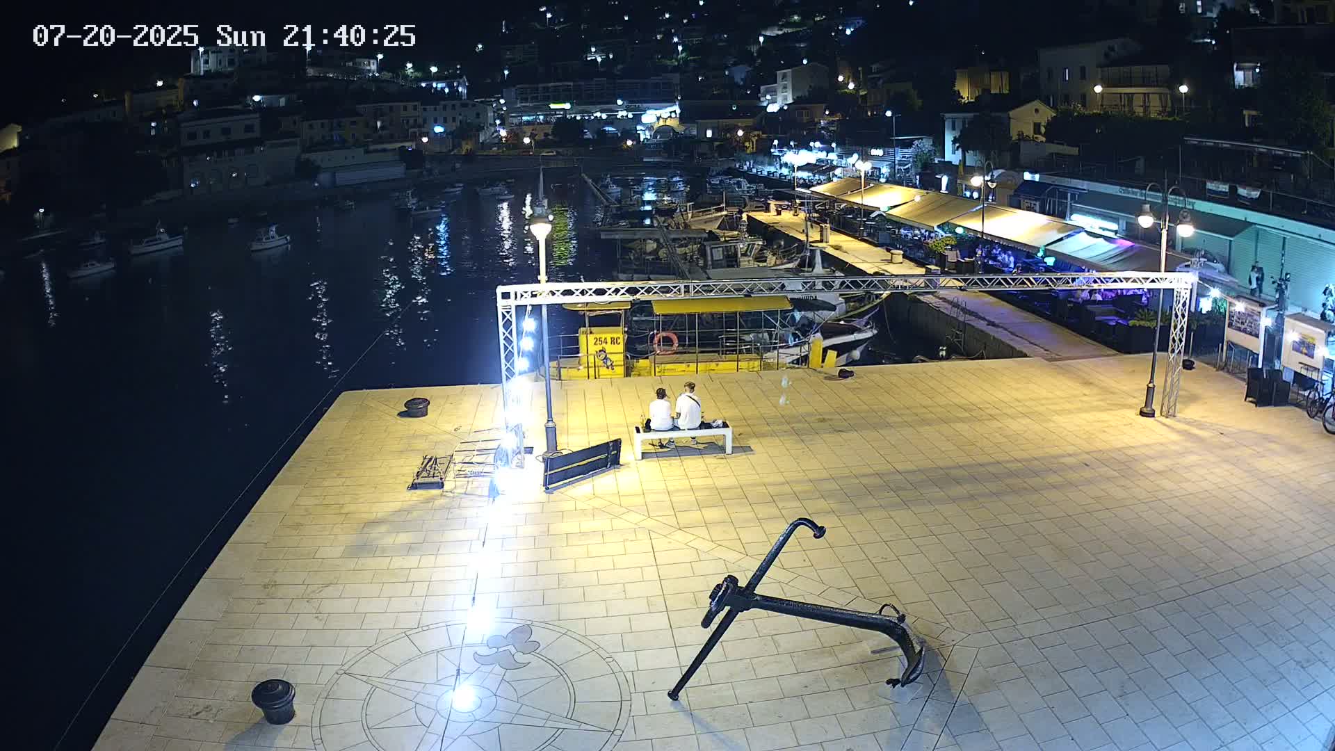 Luka Rabac Port Live Cam - Rabac, Labin, Istria, Croatia