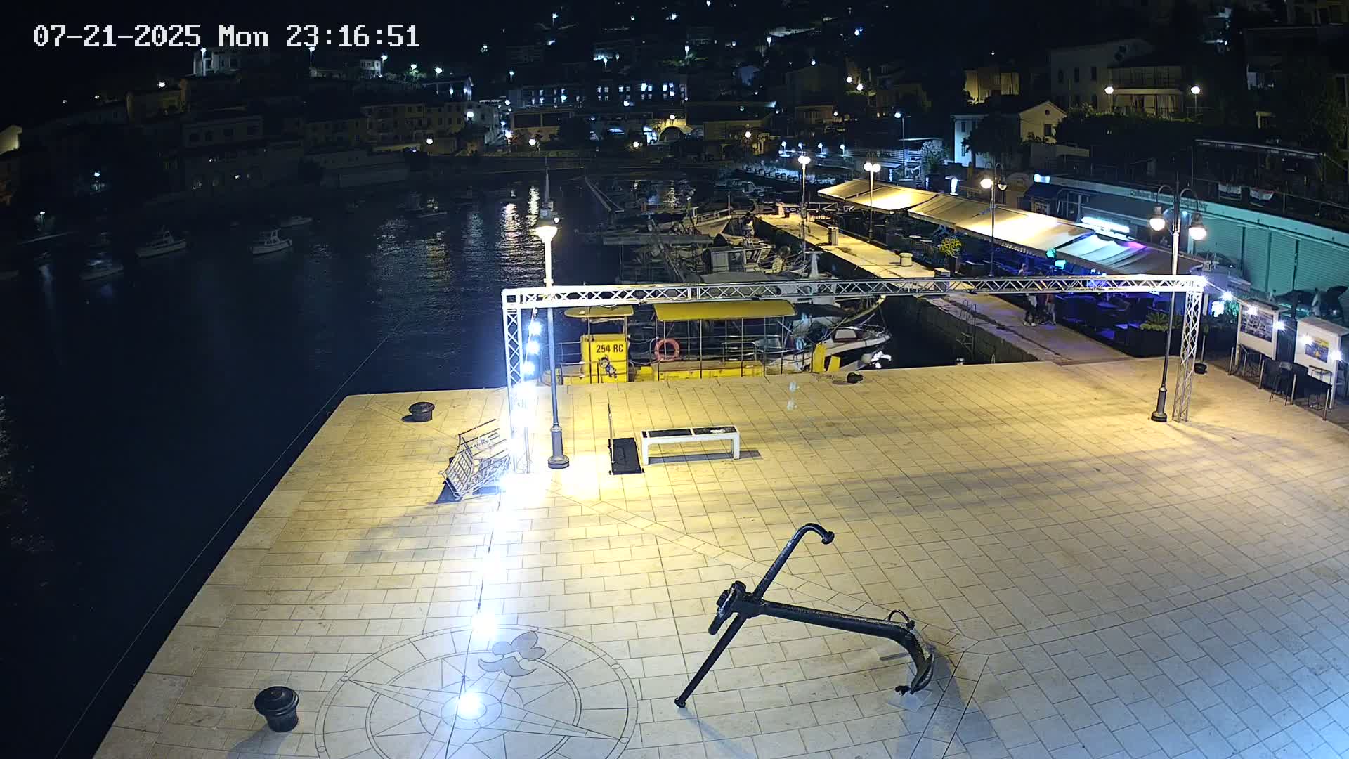 Luka Rabac Port Live Cam - Rabac, Labin, Istria, Croatia