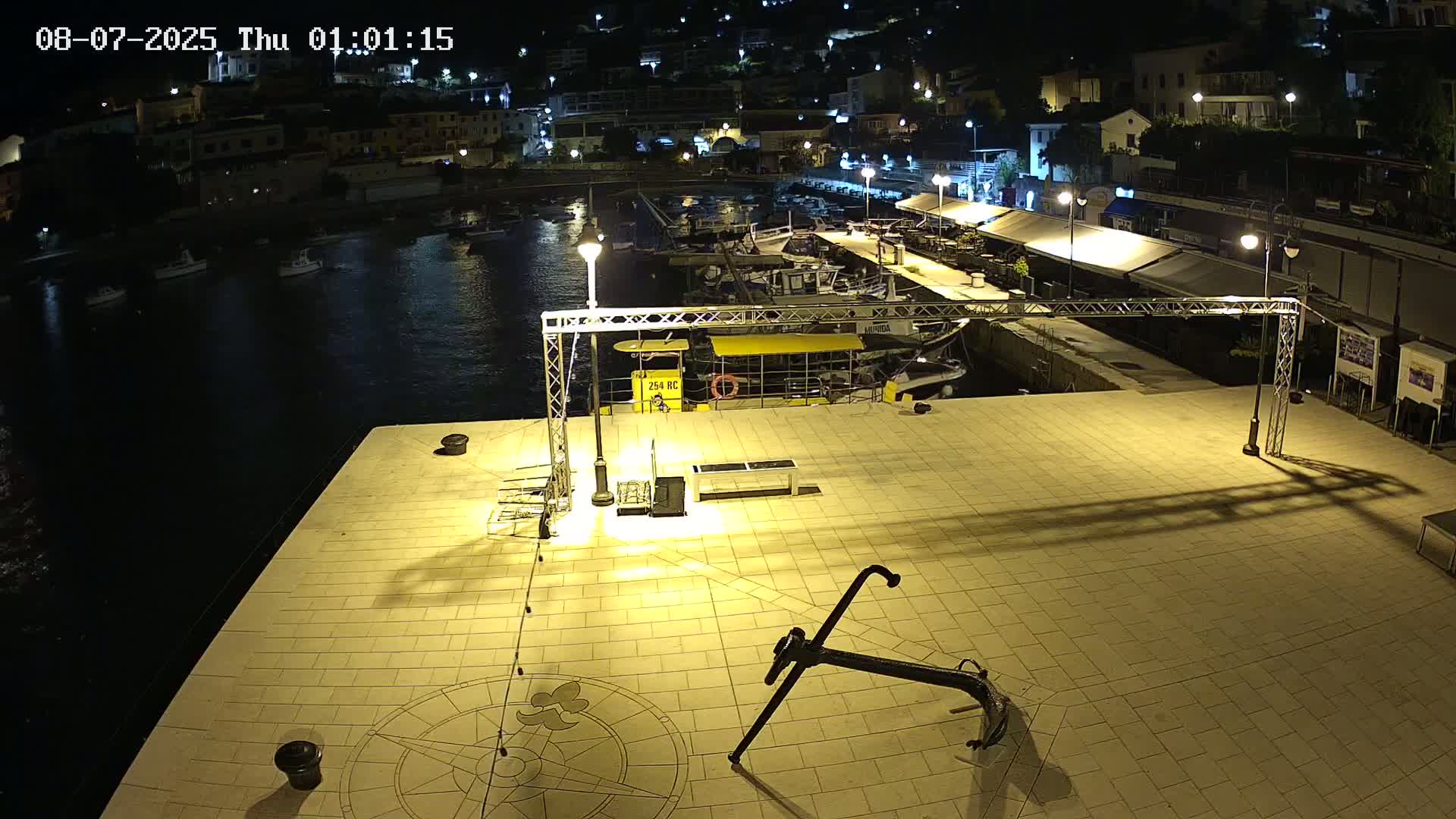 Luka Rabac Port Live Cam - Rabac, Labin, Istria, Croatia