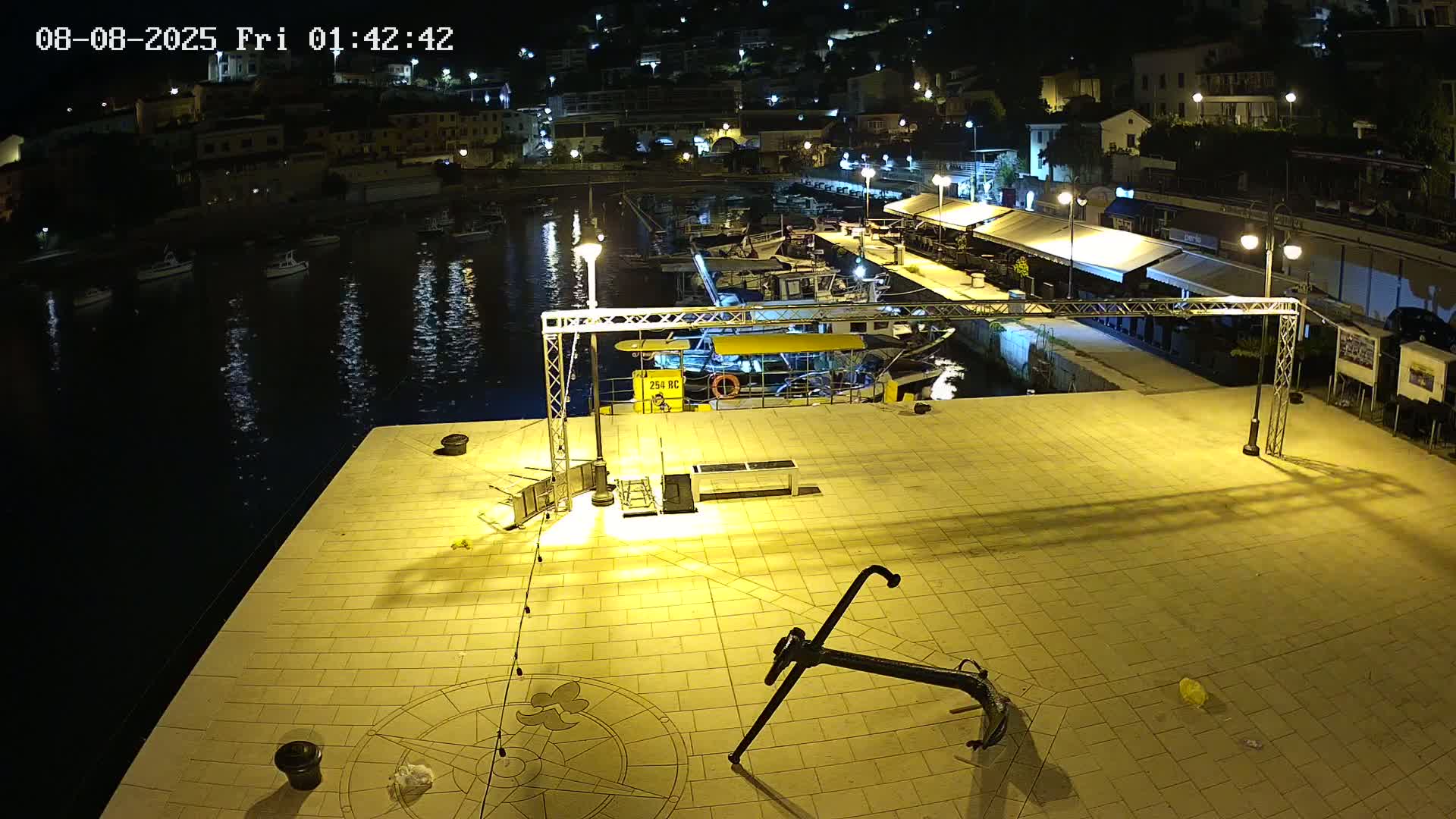 Luka Rabac Port Live Cam - Rabac, Labin, Istria, Croatia