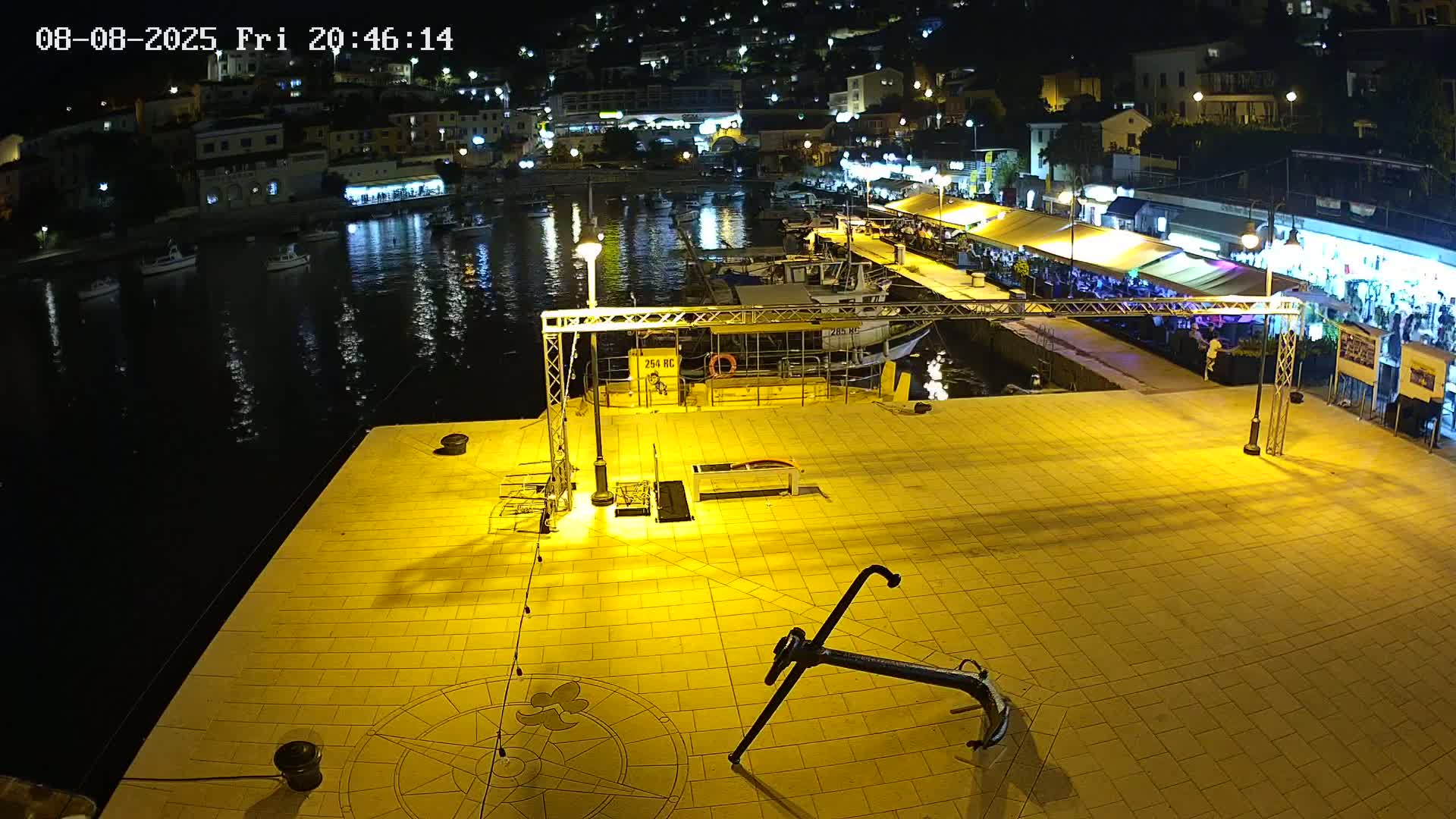 Luka Rabac Port Live Cam - Rabac, Labin, Istria, Croatia