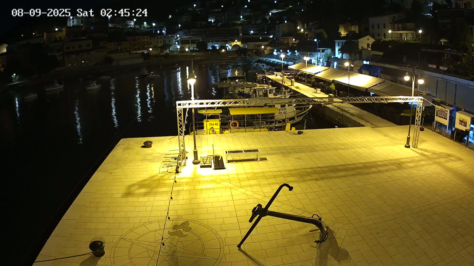 Luka Rabac Port Live Cam - Rabac, Labin, Istria, Croatia