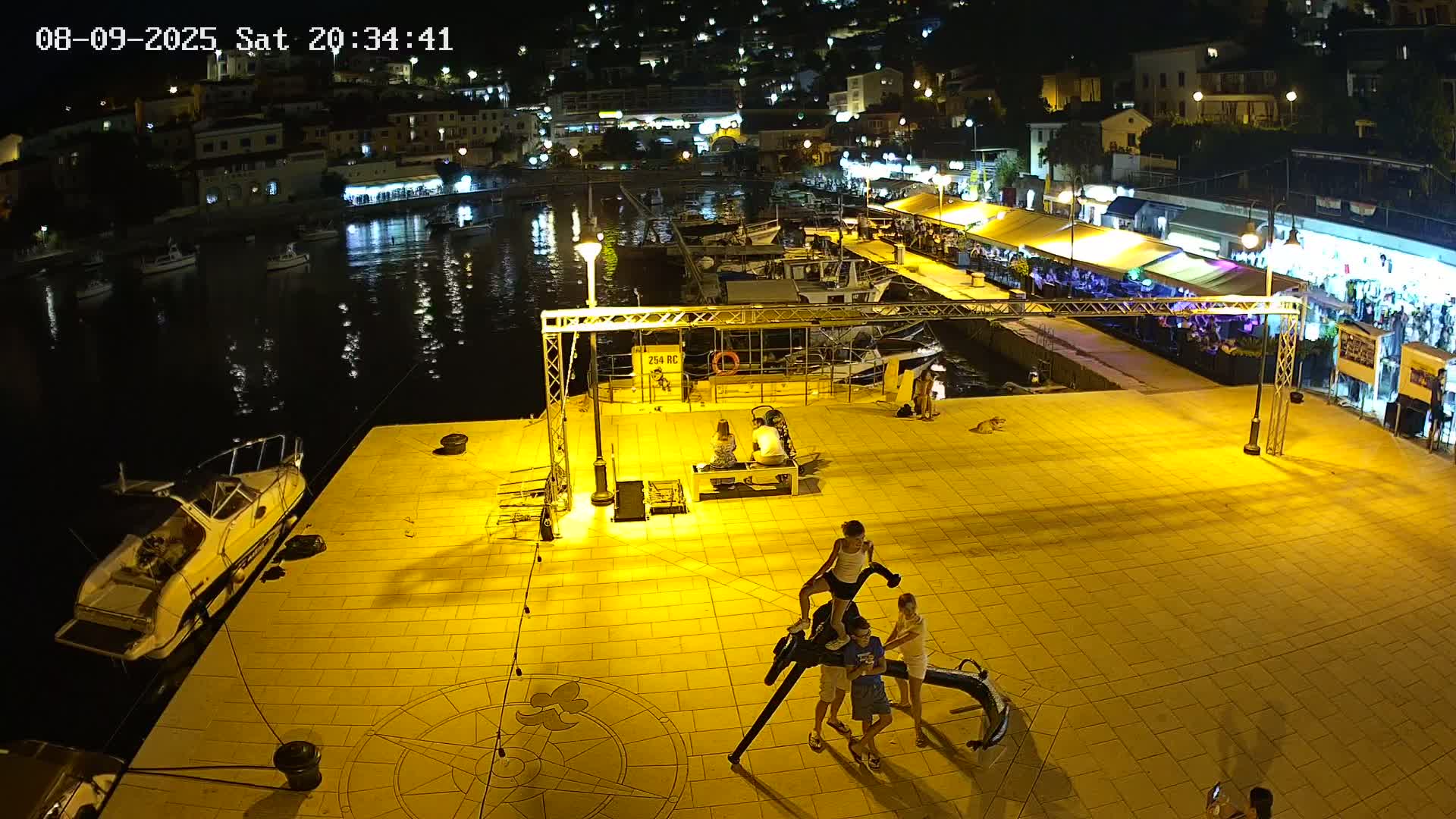 Luka Rabac Port Live Cam - Rabac, Labin, Istria, Croatia