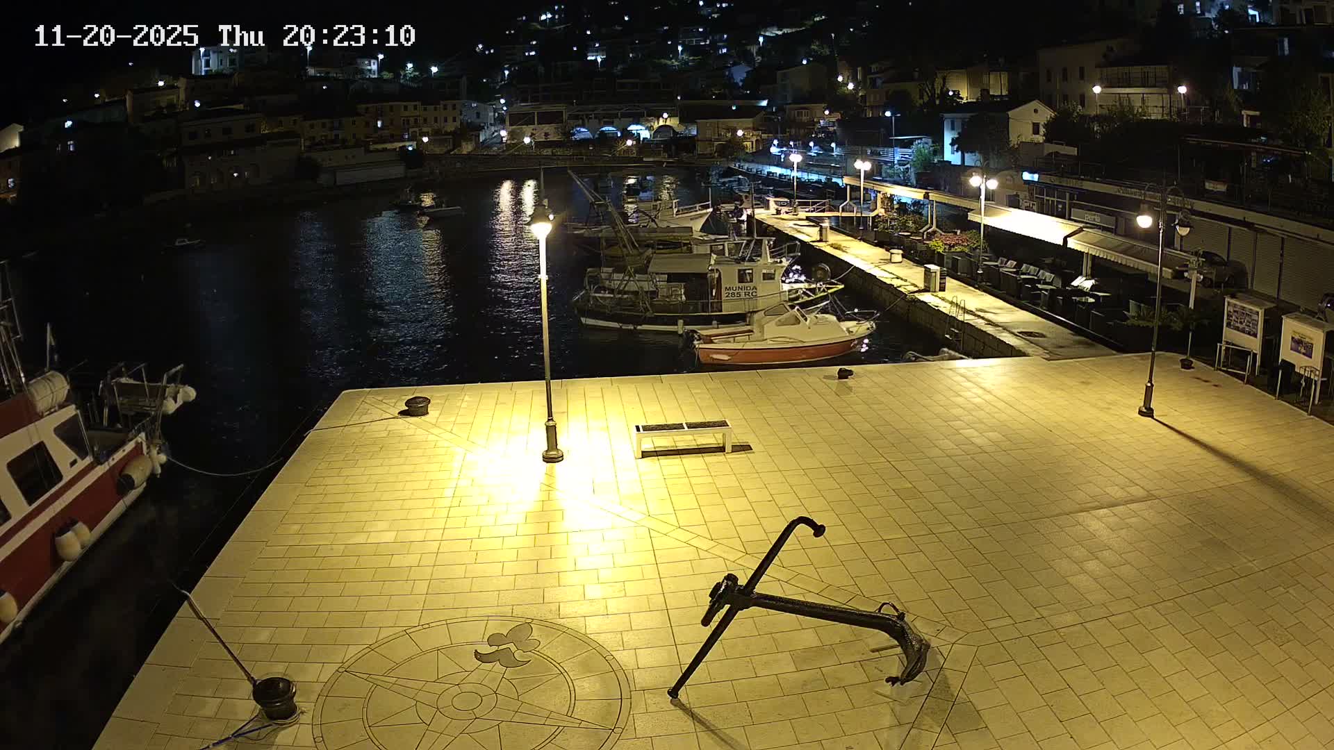 Luka Rabac Port Live Cam - Rabac, Labin, Istria, Croatia