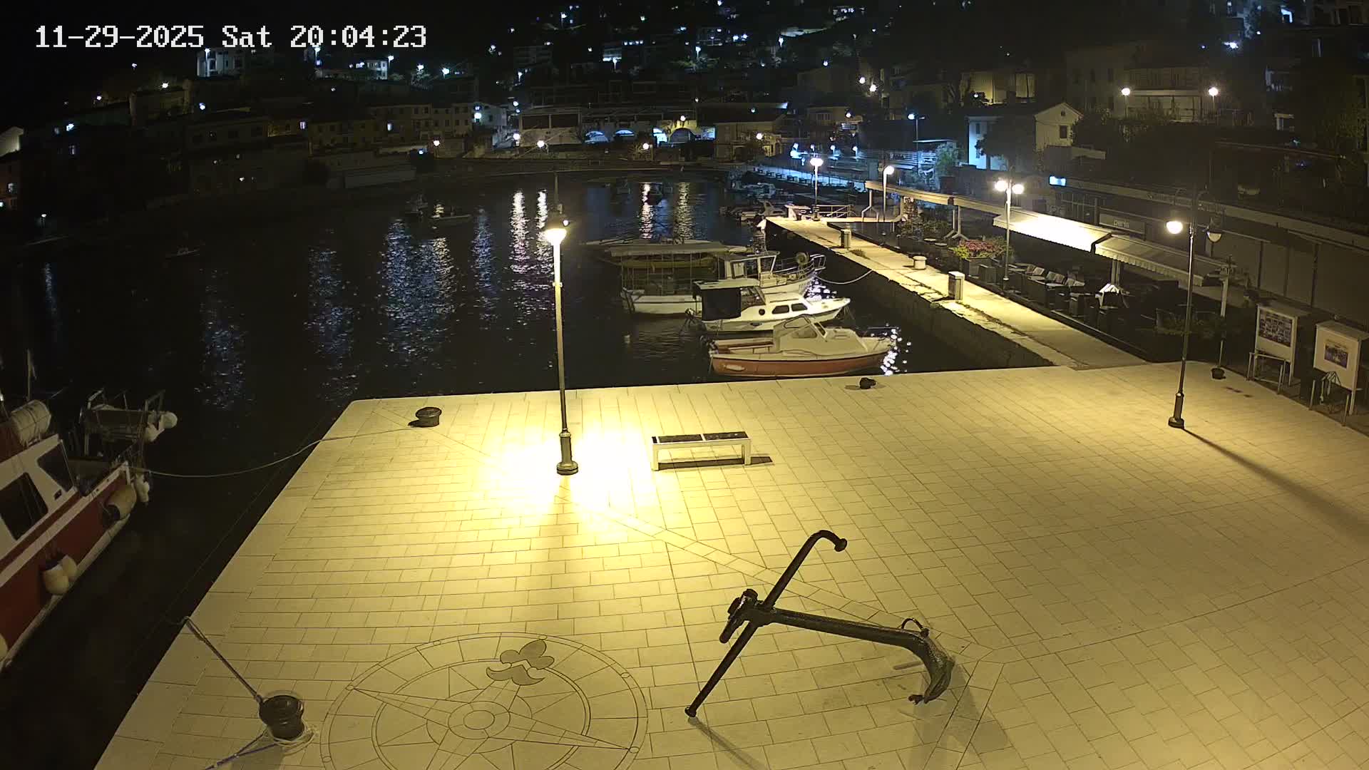 Luka Rabac Port Live Cam - Rabac, Labin, Istria, Croatia