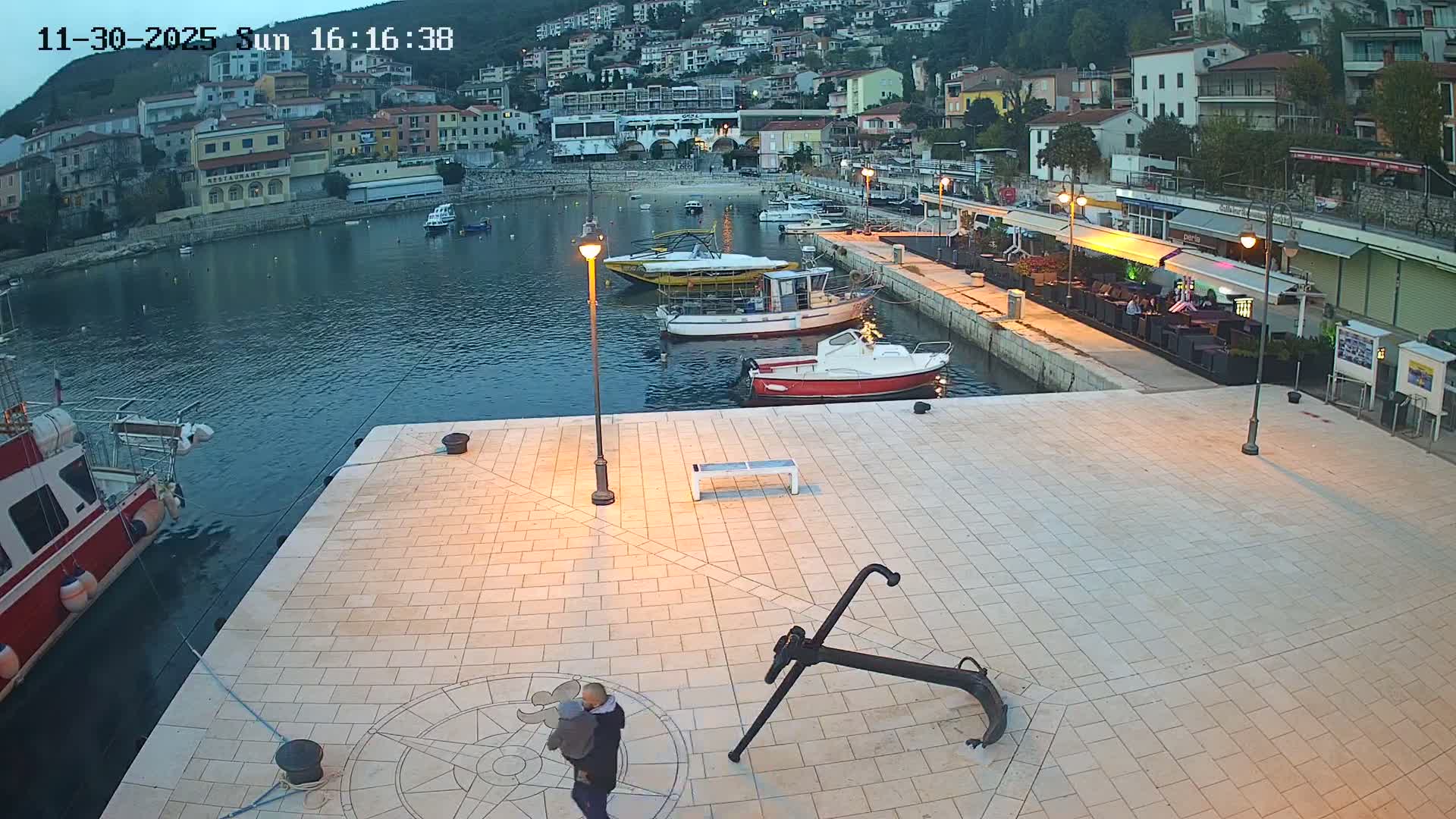 Luka Rabac Port Live Cam - Rabac, Labin, Istria, Croatia
