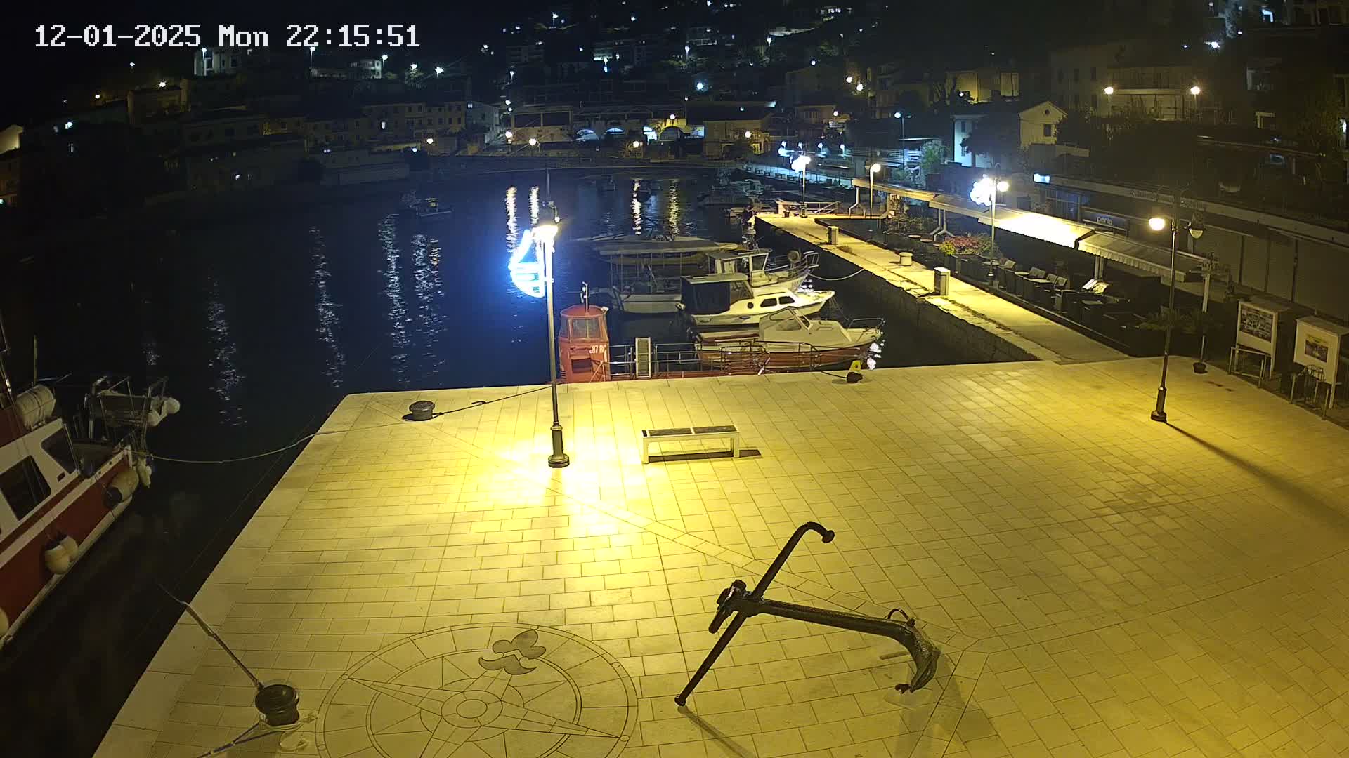 Luka Rabac Port Live Cam - Rabac, Labin, Istria, Croatia