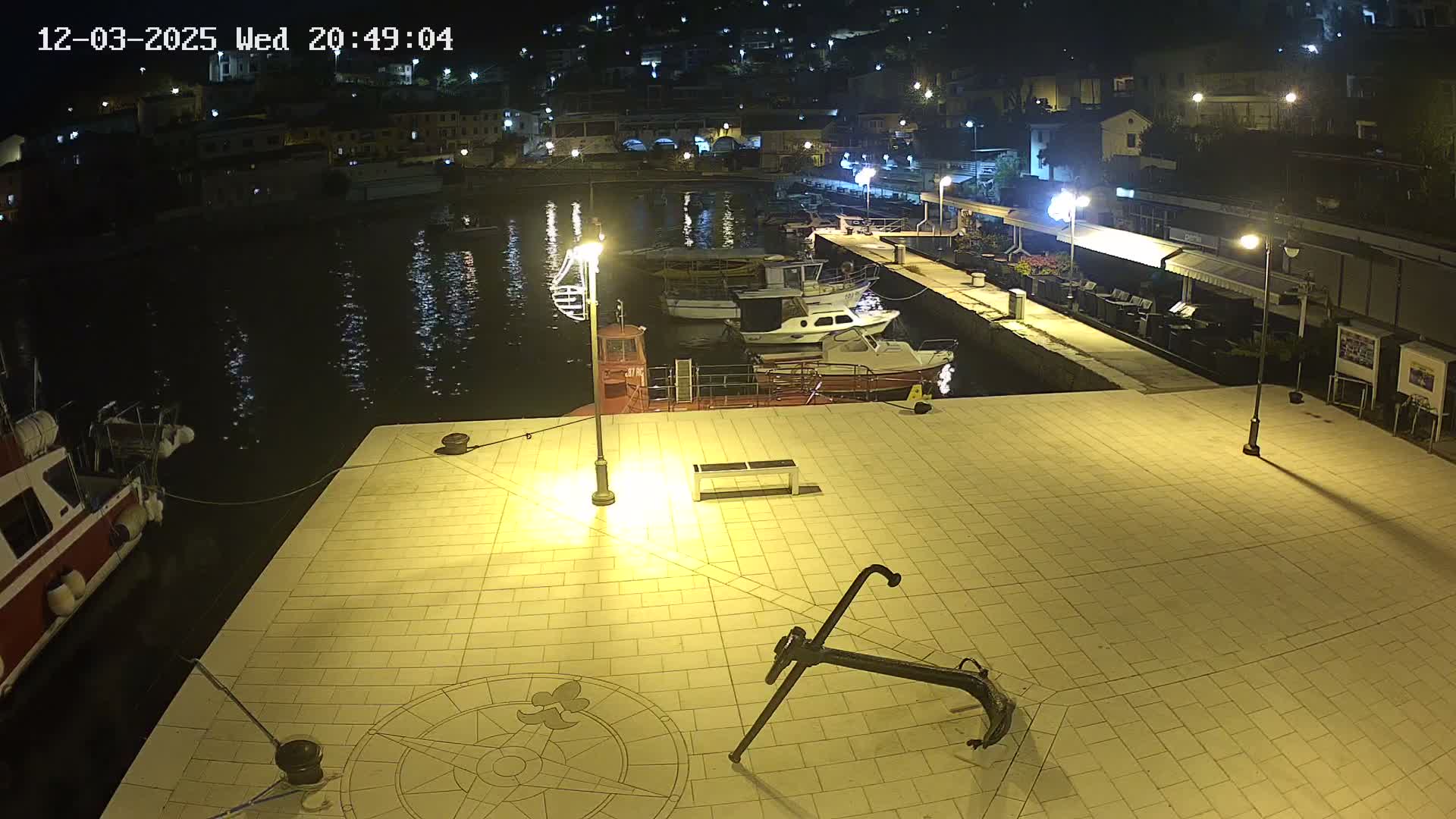 Luka Rabac Port Live Cam - Rabac, Labin, Istria, Croatia