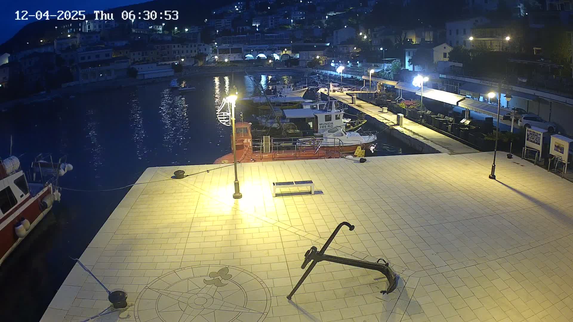 Luka Rabac Port Live Cam - Rabac, Labin, Istria, Croatia