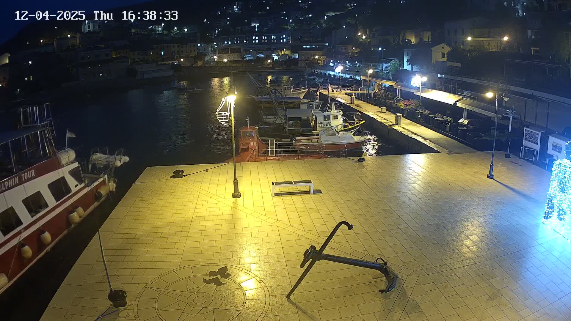 Luka Rabac Port Live Cam - Rabac, Labin, Istria, Croatia