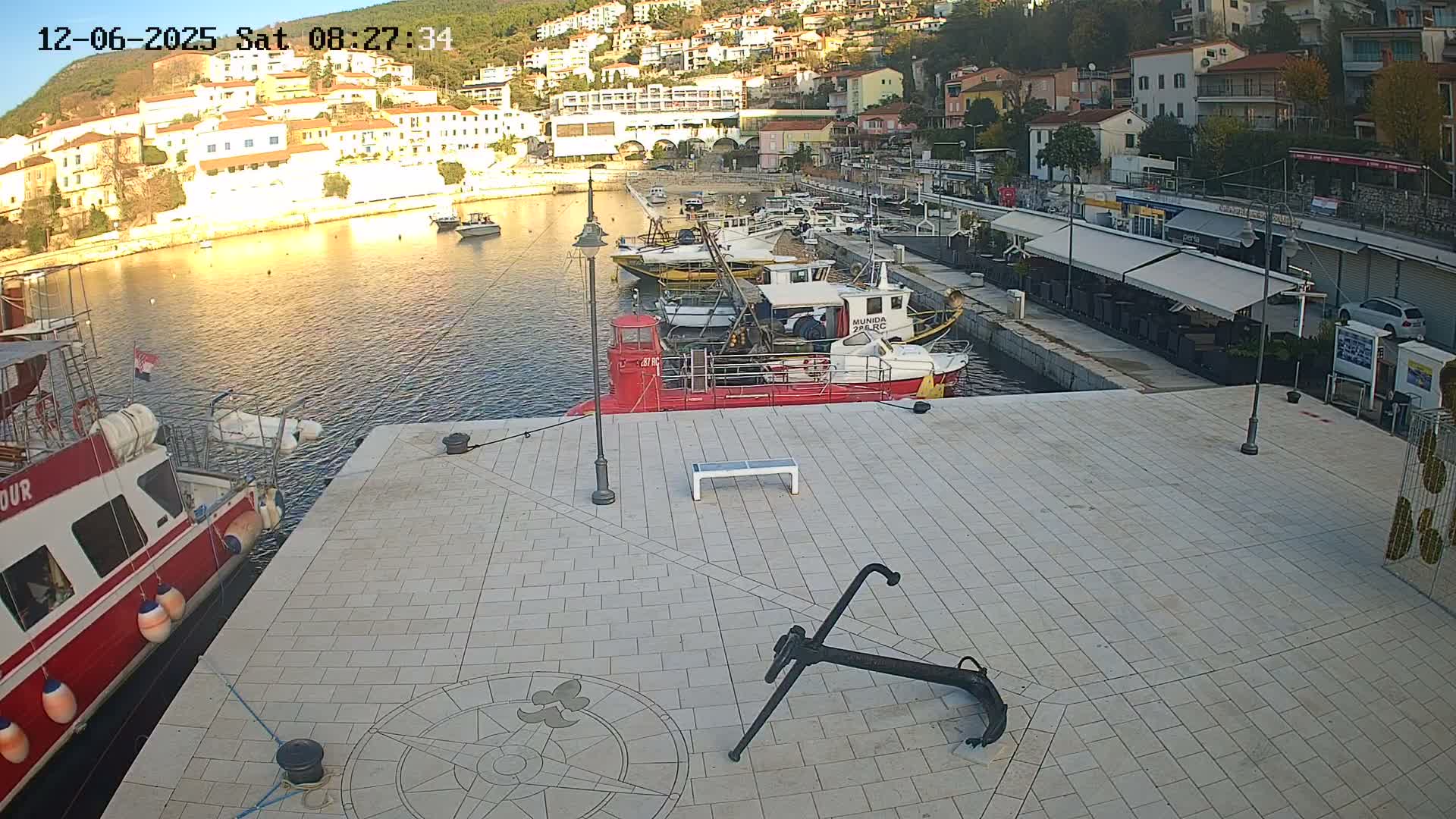 Luka Rabac Port Live Cam - Rabac, Labin, Istria, Croatia