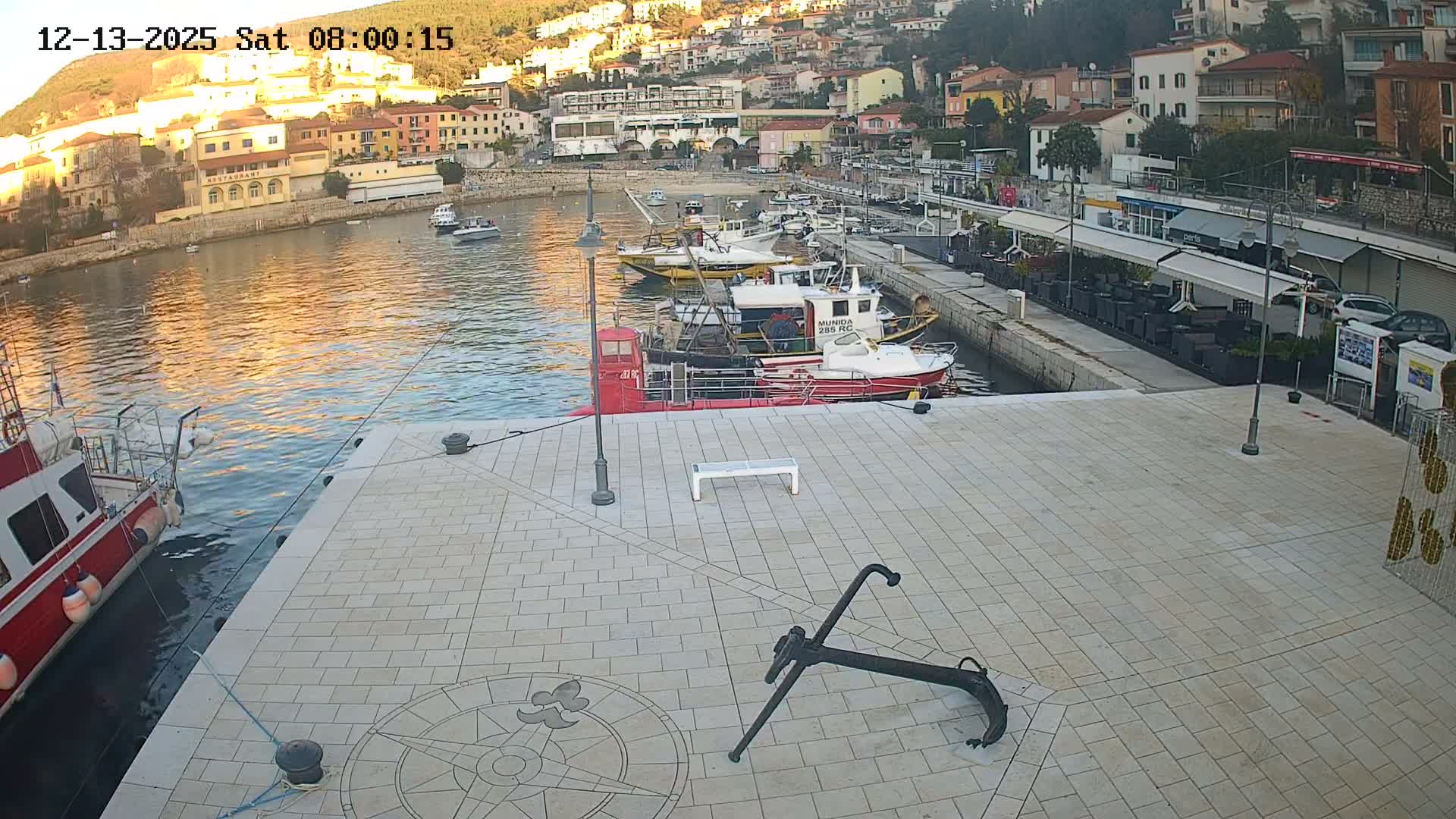 Luka Rabac Port Live Cam - Rabac, Labin, Istria, Croatia