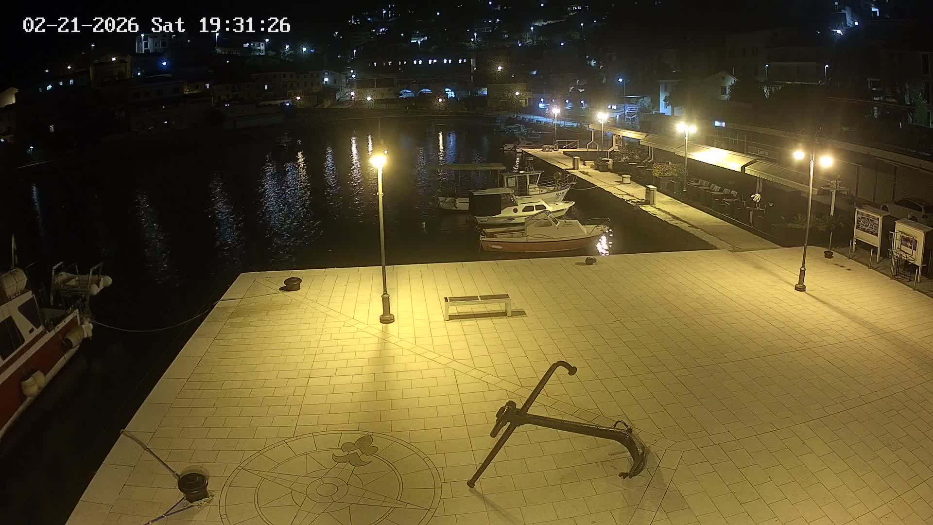 Luka Rabac Port Live Cam - Rabac, Labin, Istria, Croatia