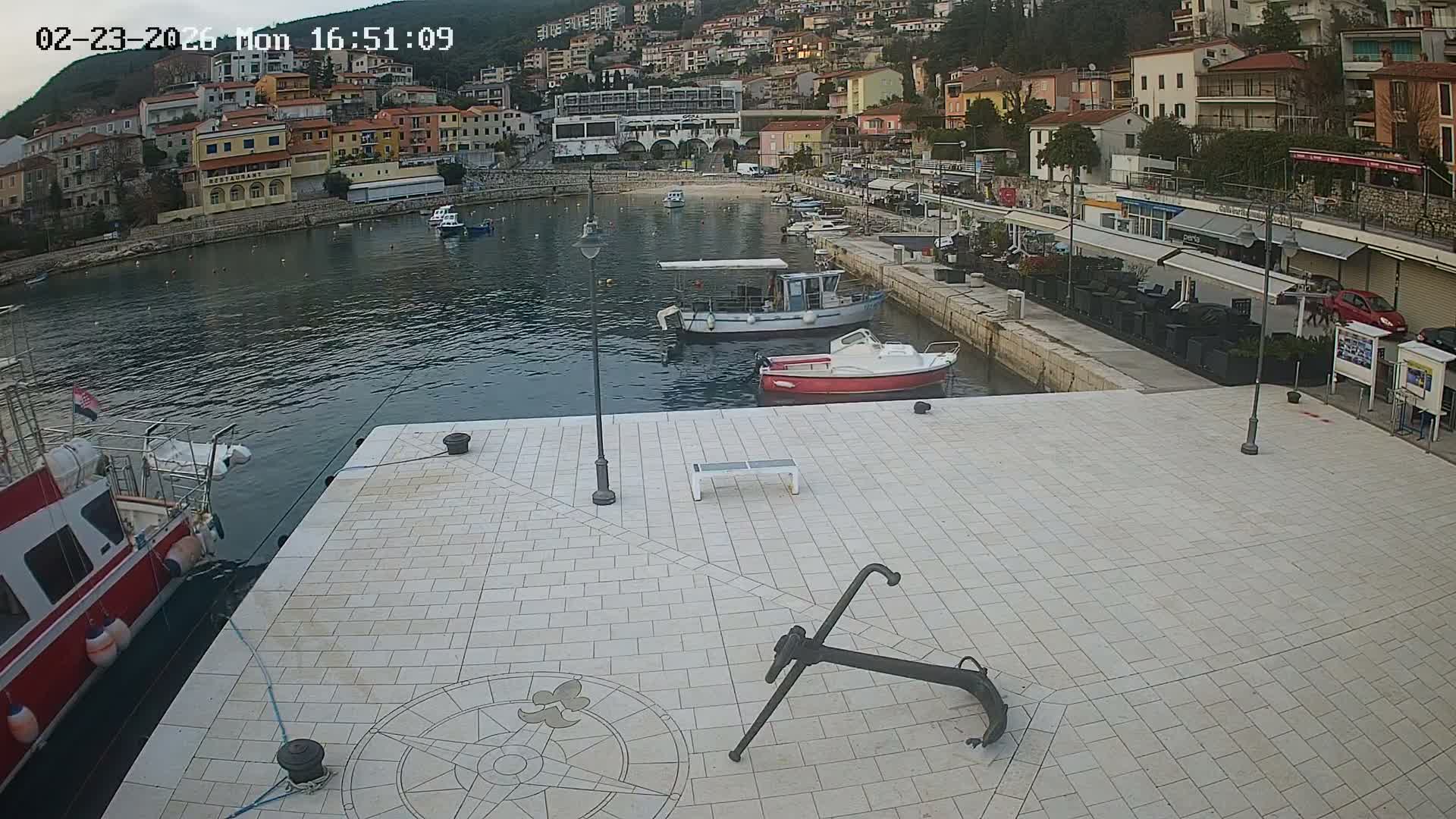 Luka Rabac Port Live Cam - Rabac, Labin, Istria, Croatia