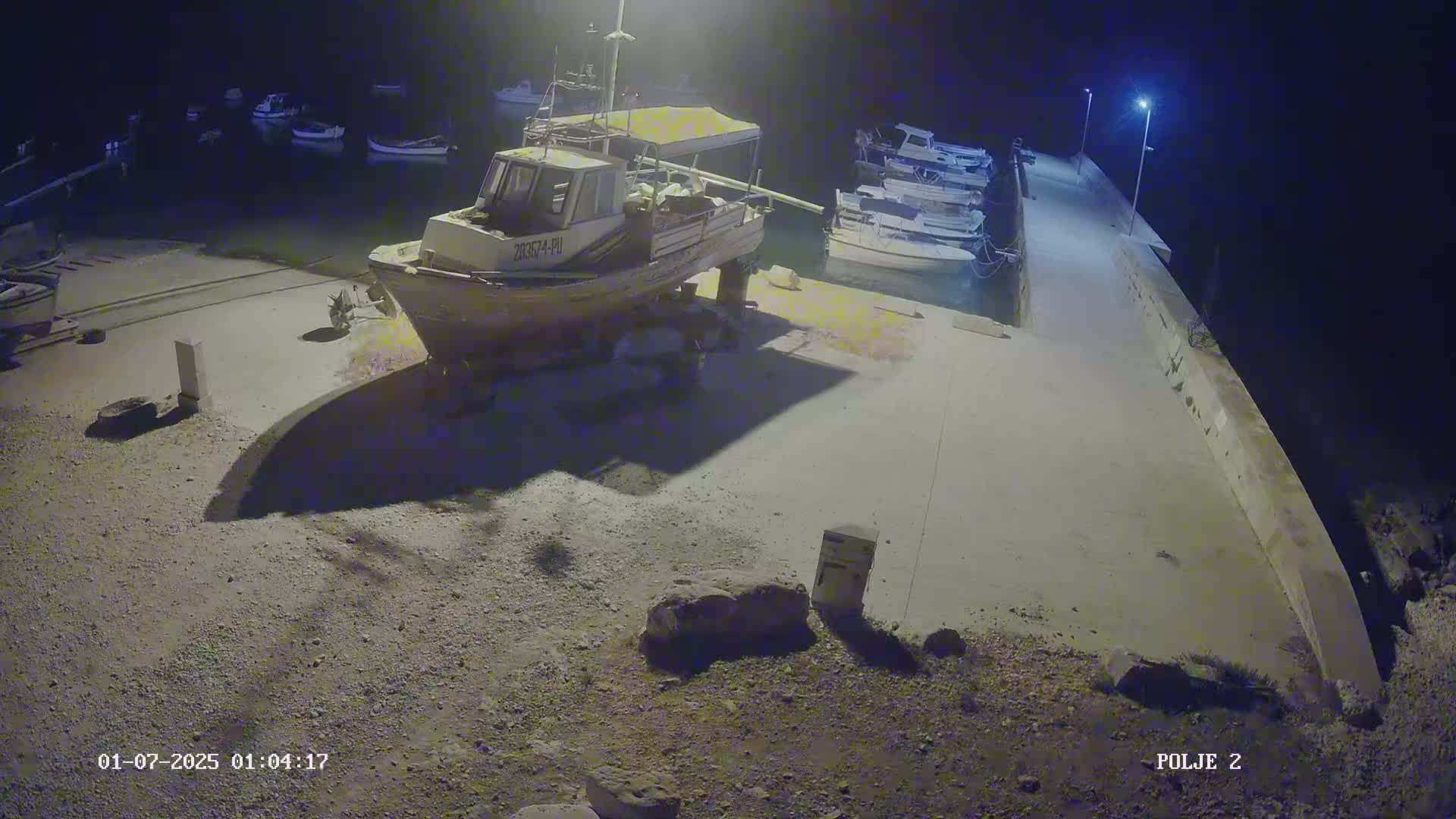 Premantura, Marina Uvala Polje Bay Live Cam - Medulin, Istria, Croatia