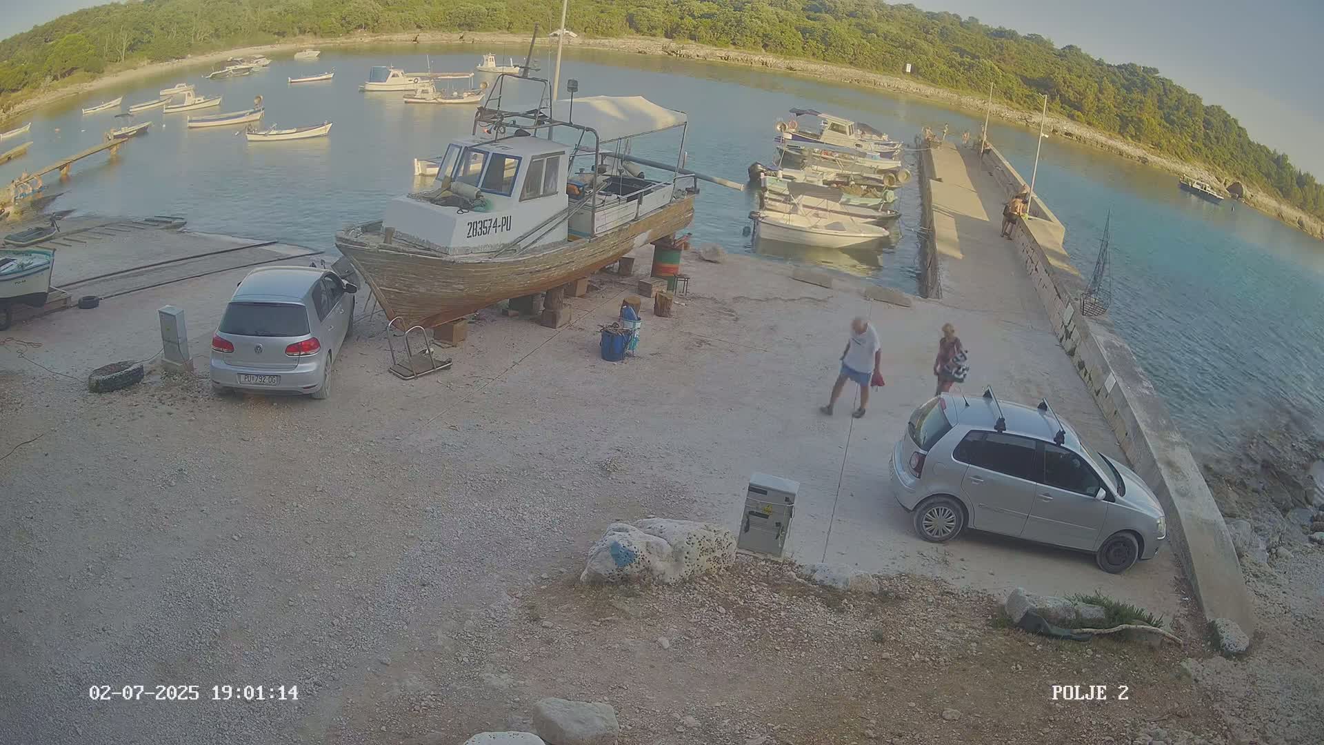 Premantura, Marina Uvala Polje Bay Live Cam - Medulin, Istria, Croatia