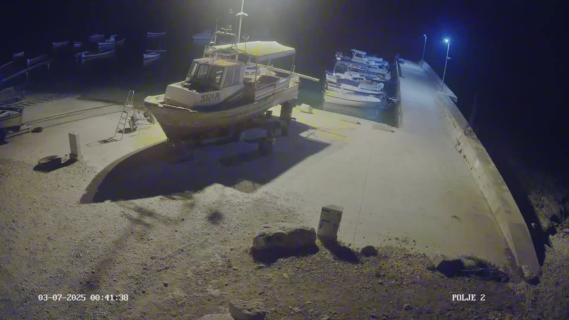 Premantura, Marina Uvala Polje Bay Live Cam - Medulin, Istria, Croatia