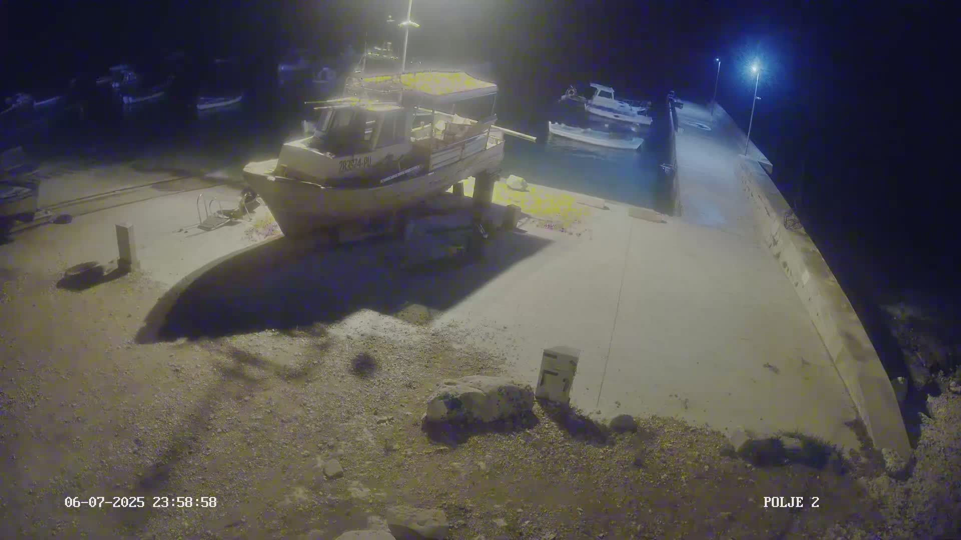 Premantura, Marina Uvala Polje Bay Live Cam - Medulin, Istria, Croatia