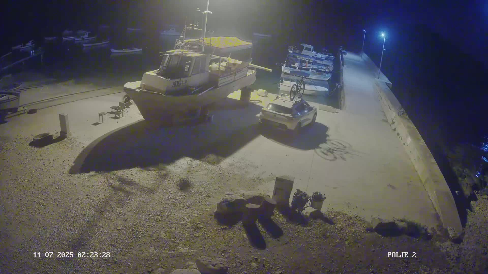 Premantura, Marina Uvala Polje Bay Live Cam - Medulin, Istria, Croatia