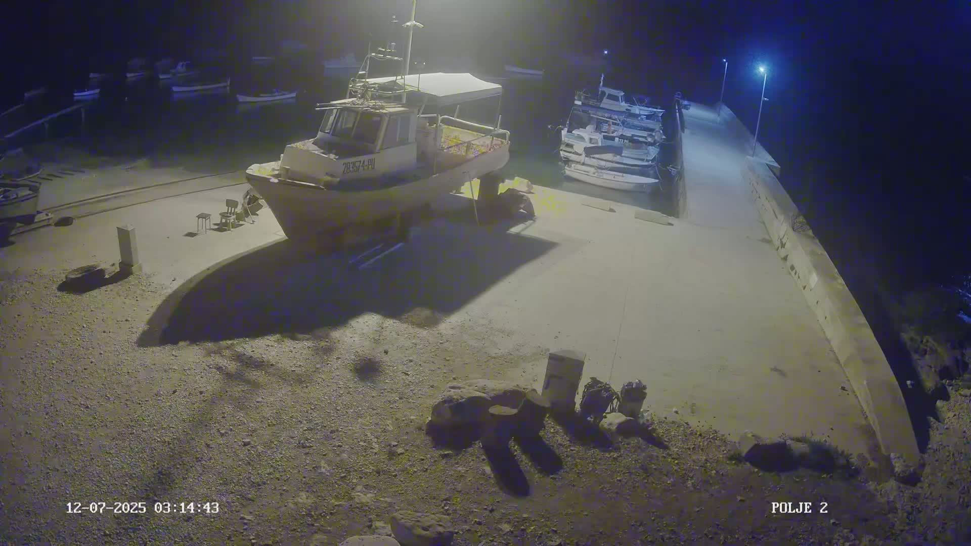 Premantura, Marina Uvala Polje Bay Live Cam - Medulin, Istria, Croatia