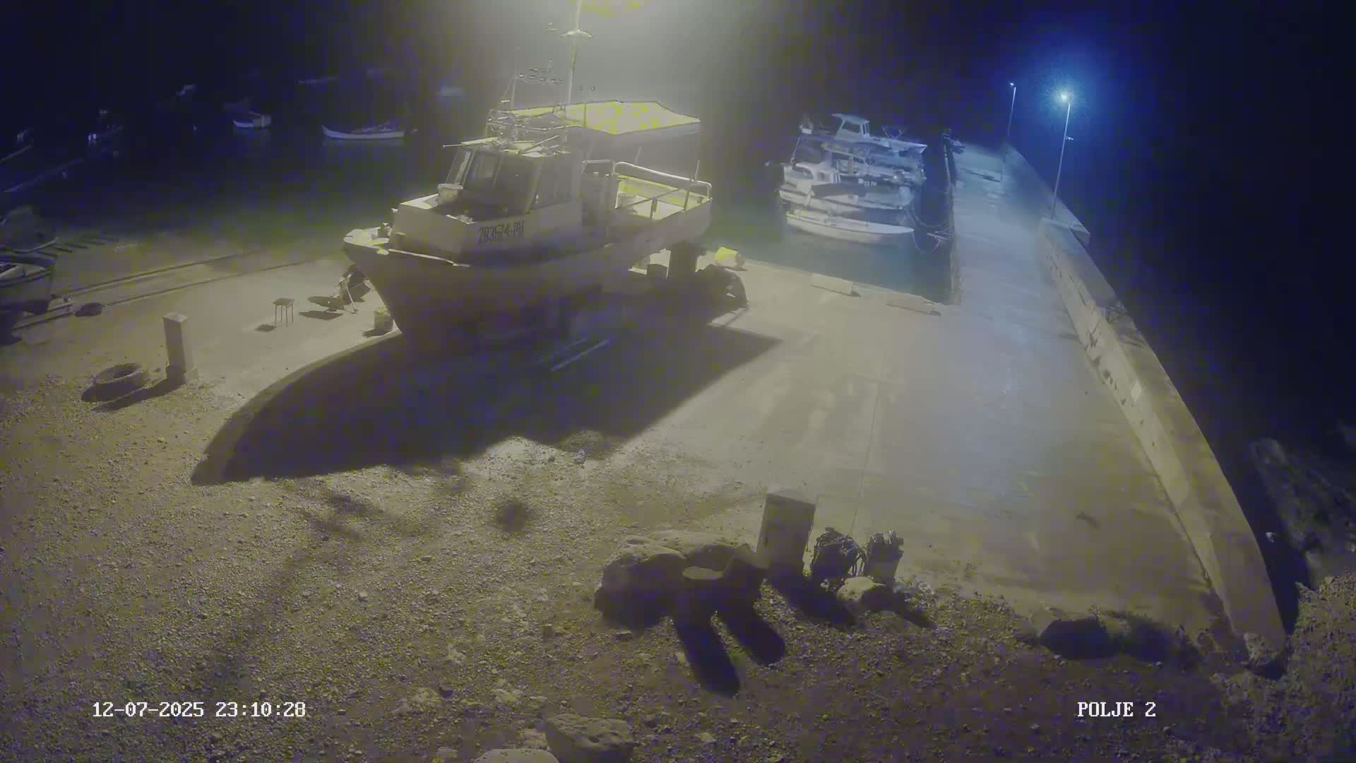Premantura, Marina Uvala Polje Bay Live Cam - Medulin, Istria, Croatia