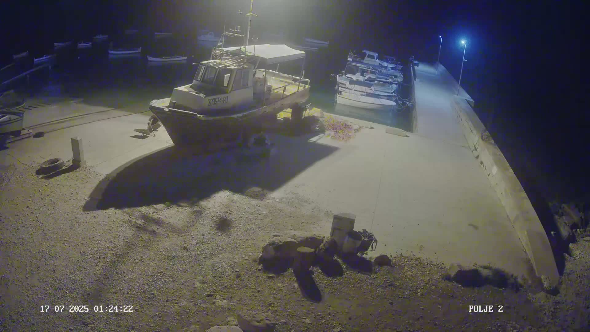 Premantura, Marina Uvala Polje Bay Live Cam - Medulin, Istria, Croatia