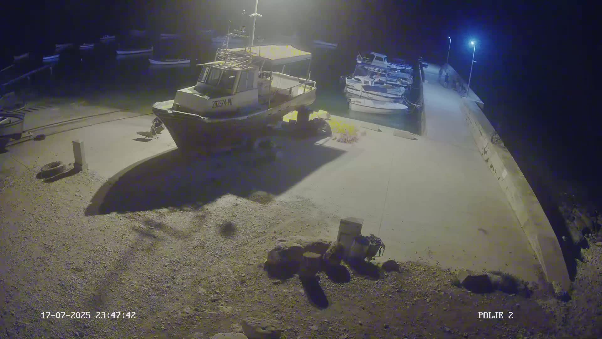 Premantura, Marina Uvala Polje Bay Live Cam - Medulin, Istria, Croatia