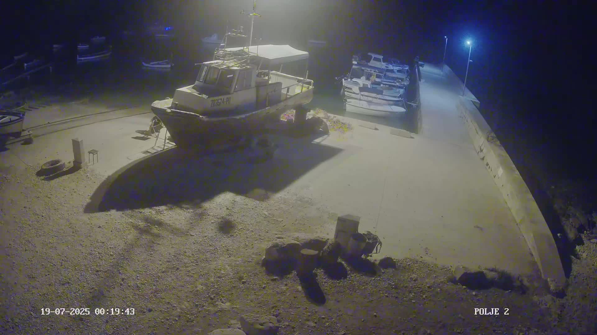 Premantura, Marina Uvala Polje Bay Live Cam - Medulin, Istria, Croatia