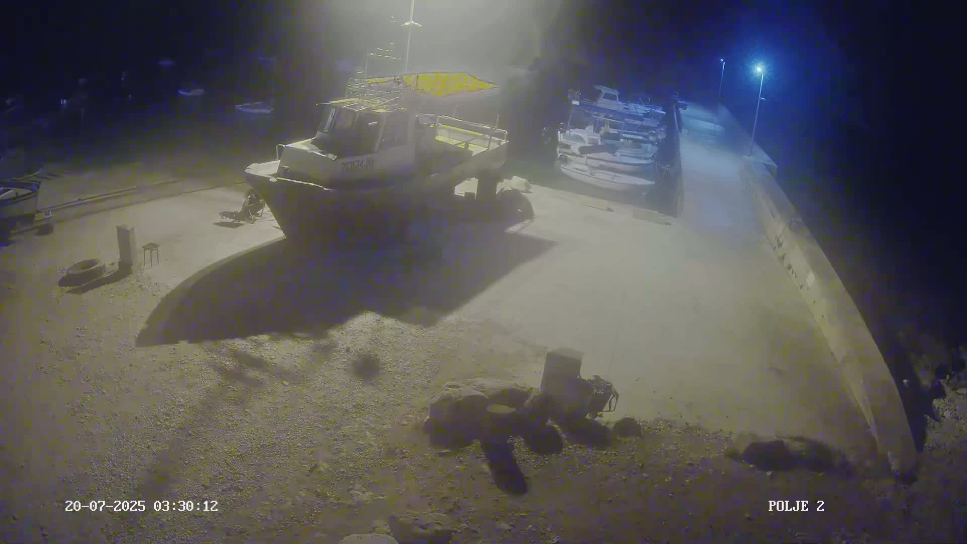Premantura, Marina Uvala Polje Bay Live Cam - Medulin, Istria, Croatia