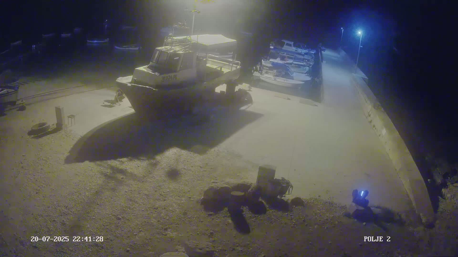 Premantura, Marina Uvala Polje Bay Live Cam - Medulin, Istria, Croatia