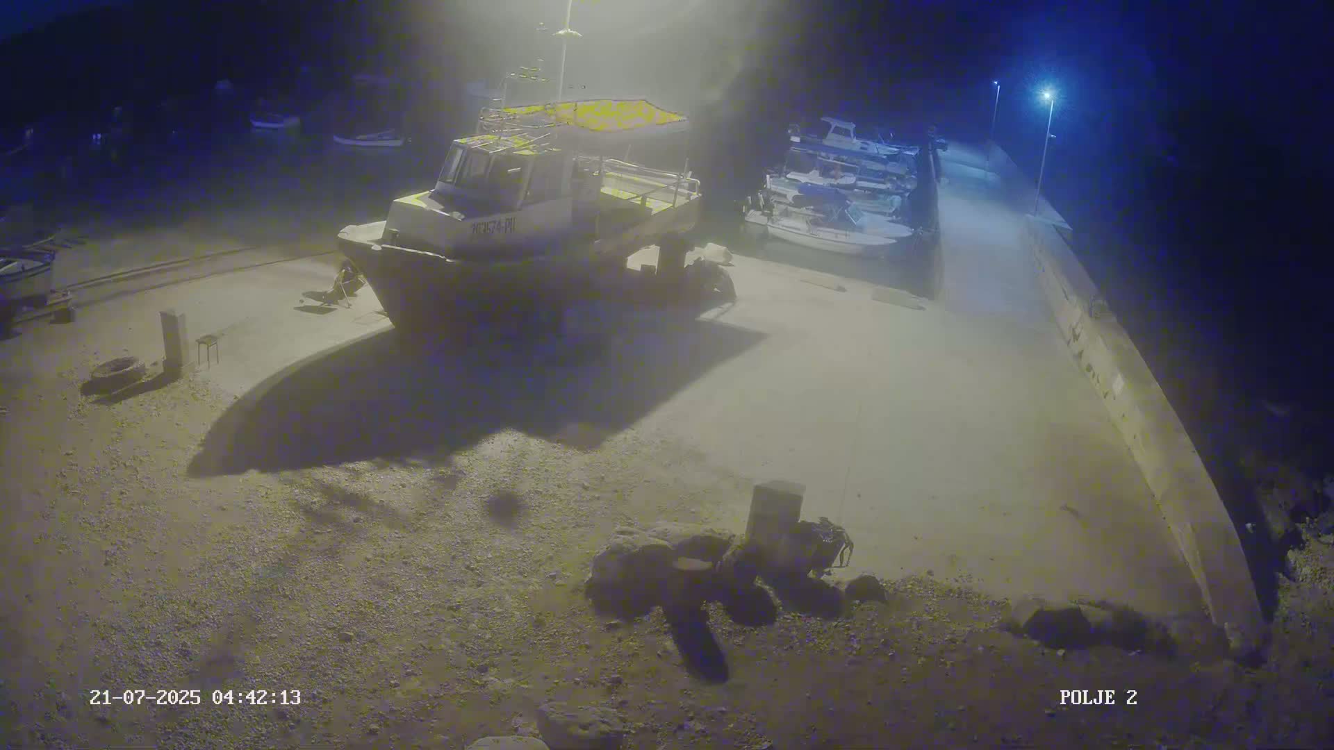 Premantura, Marina Uvala Polje Bay Live Cam - Medulin, Istria, Croatia