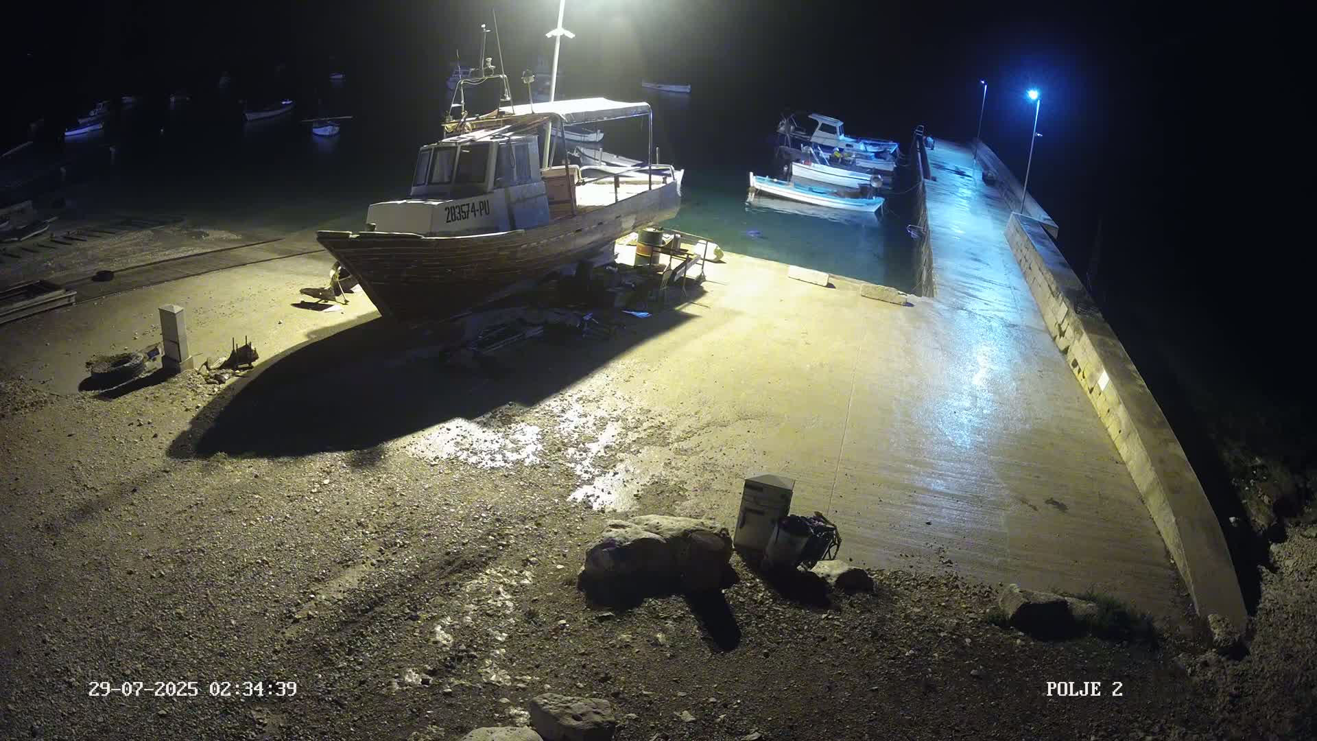 Premantura, Marina Uvala Polje Bay Live Cam - Medulin, Istria, Croatia