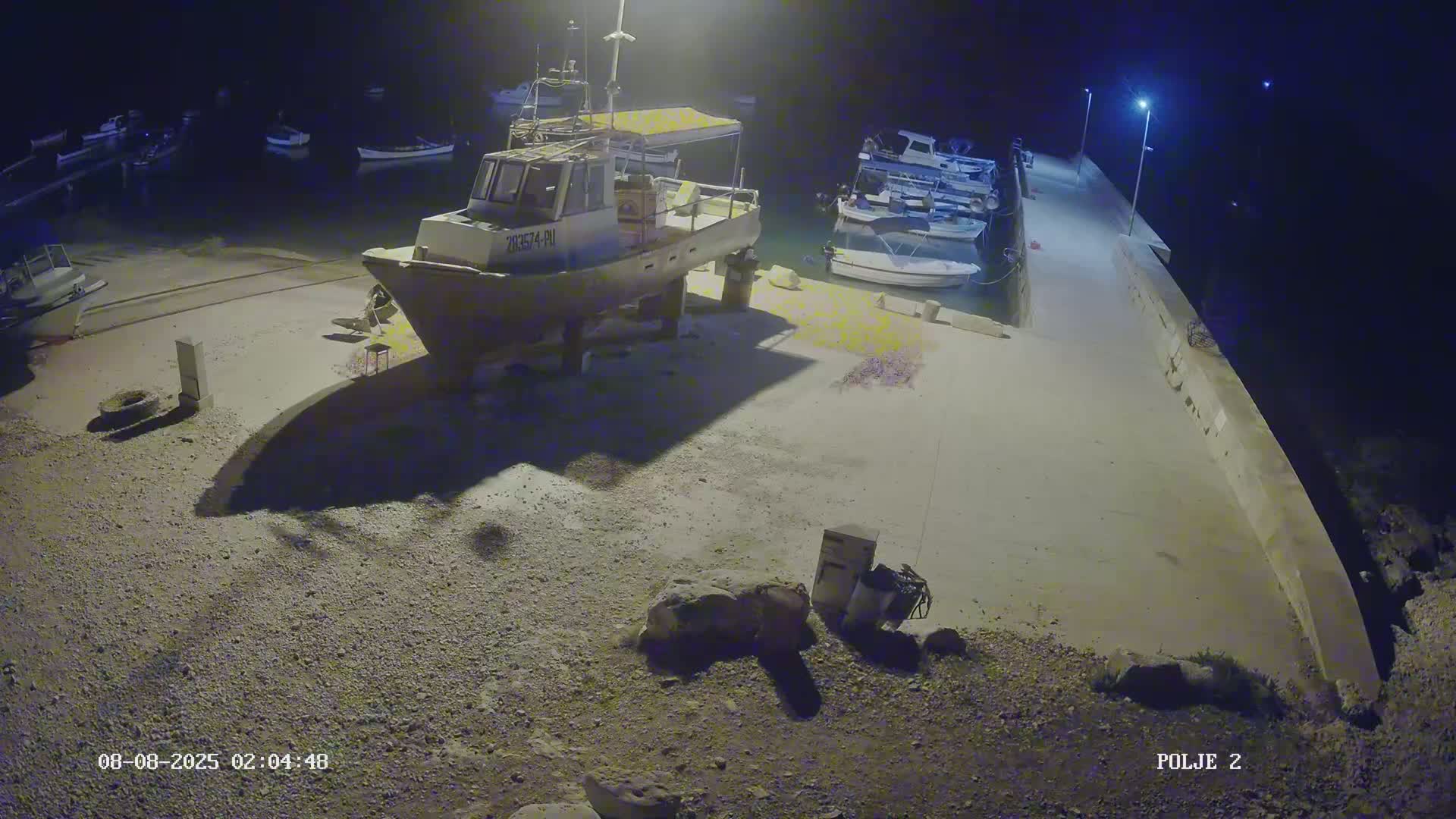 Premantura, Marina Uvala Polje Bay Live Cam - Medulin, Istria, Croatia