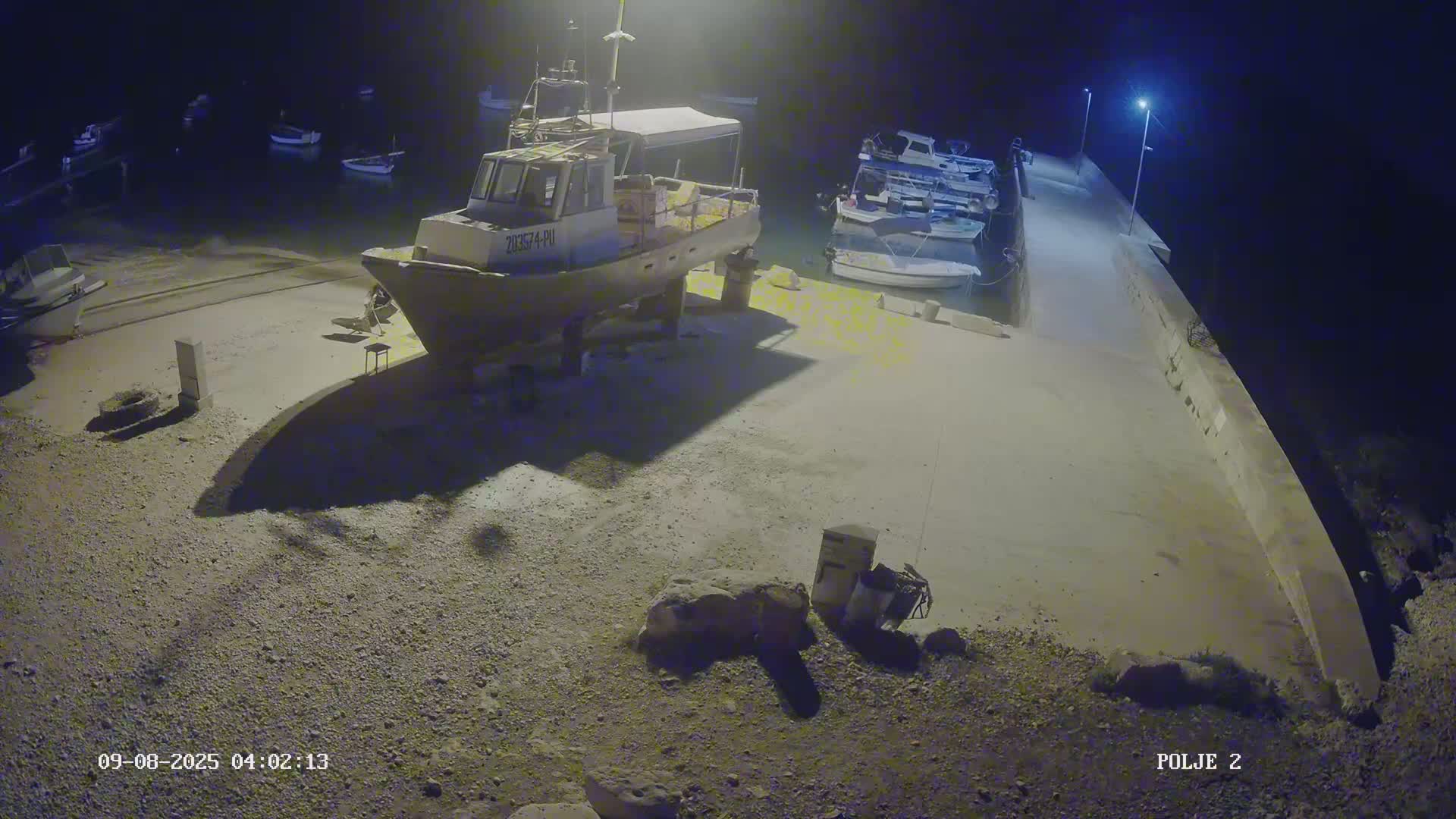 Premantura, Marina Uvala Polje Bay Live Cam - Medulin, Istria, Croatia