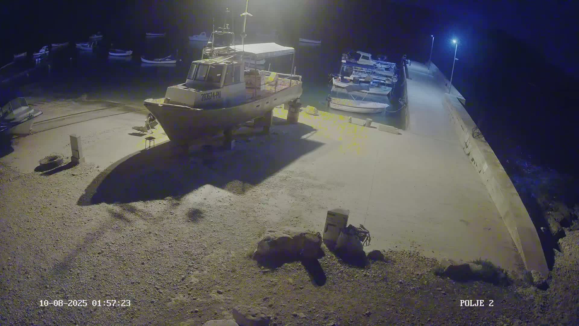 Premantura, Marina Uvala Polje Bay Live Cam - Medulin, Istria, Croatia